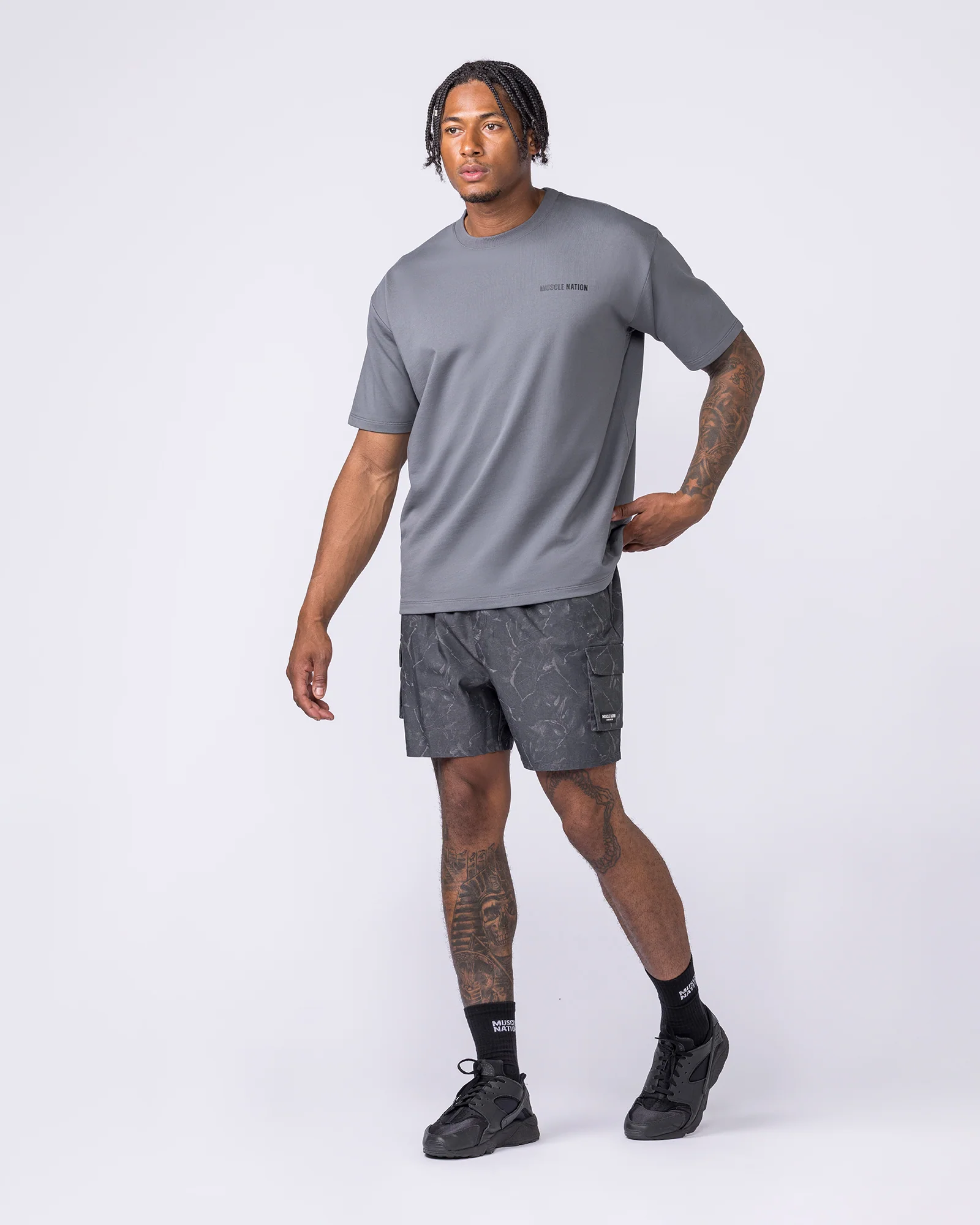 Essential Regular Fit Tee - Mid Grey - Image 6