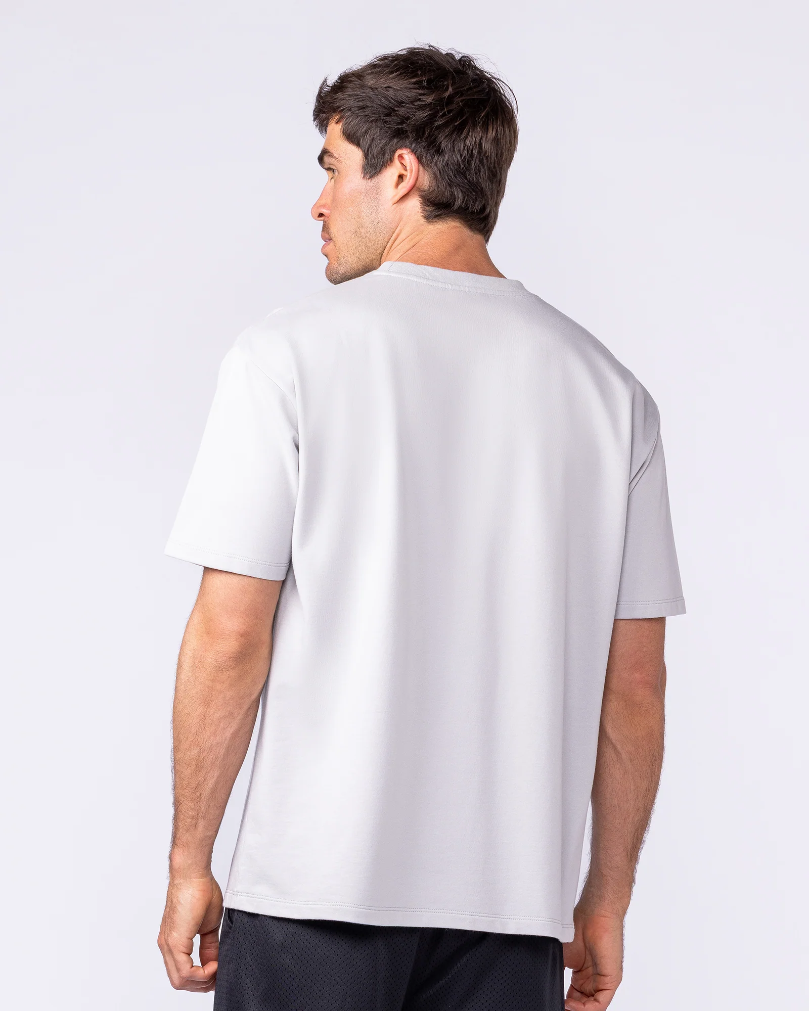 Essential Regular Fit Tee - Quiet Grey - Image 2