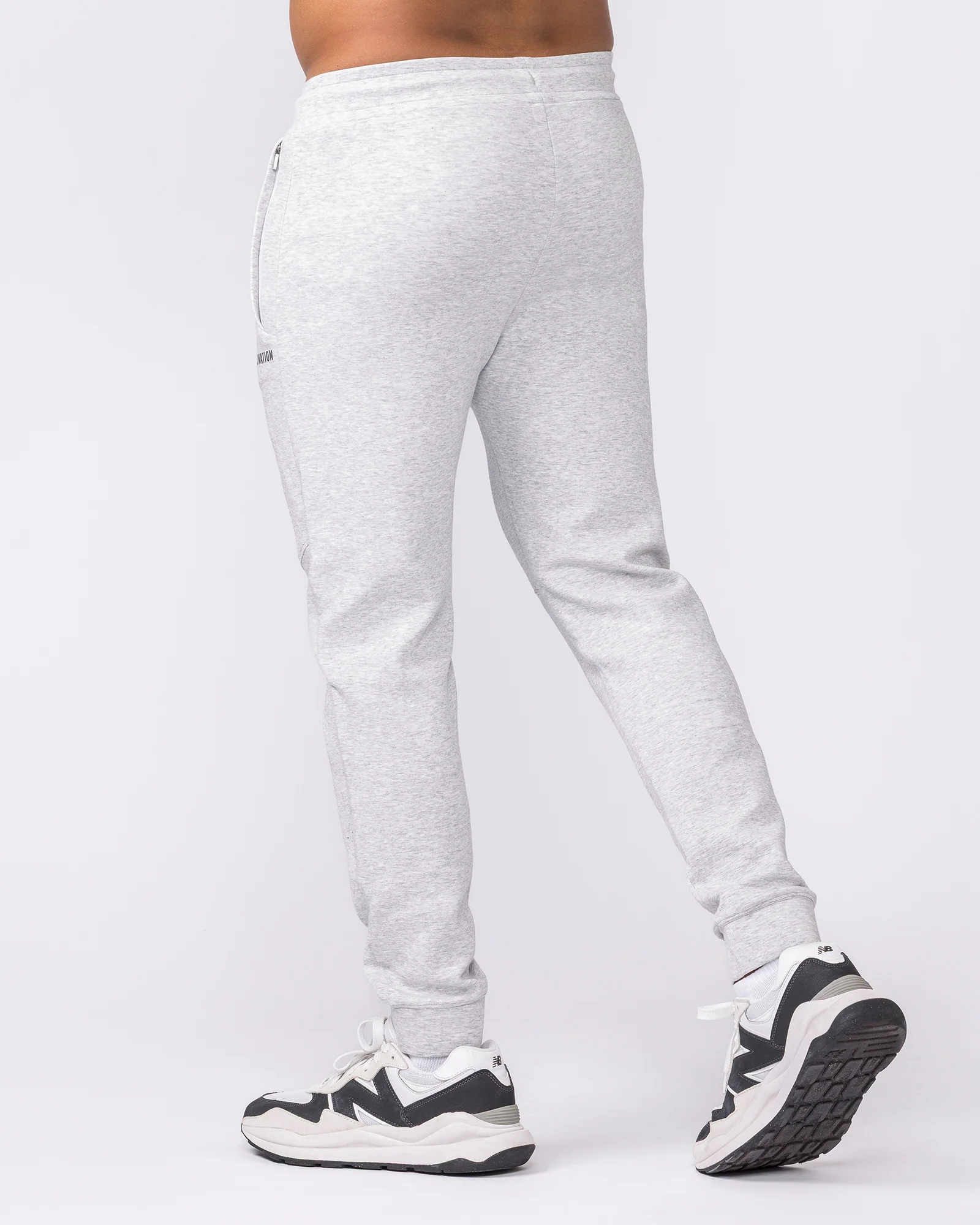 Essential Tech Pants - Grey Marl - Image 2