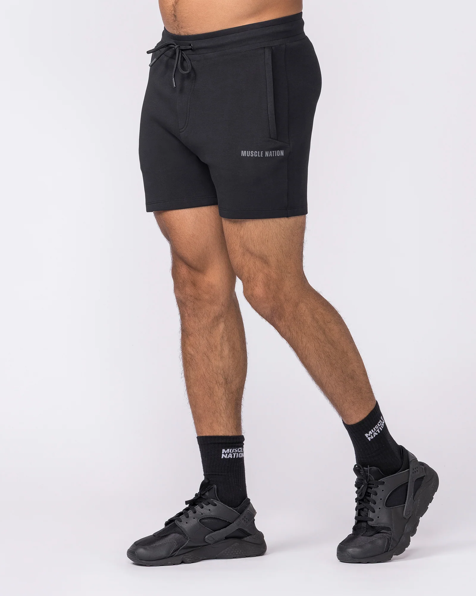 Essential Tech Shorts - Black - Image 4