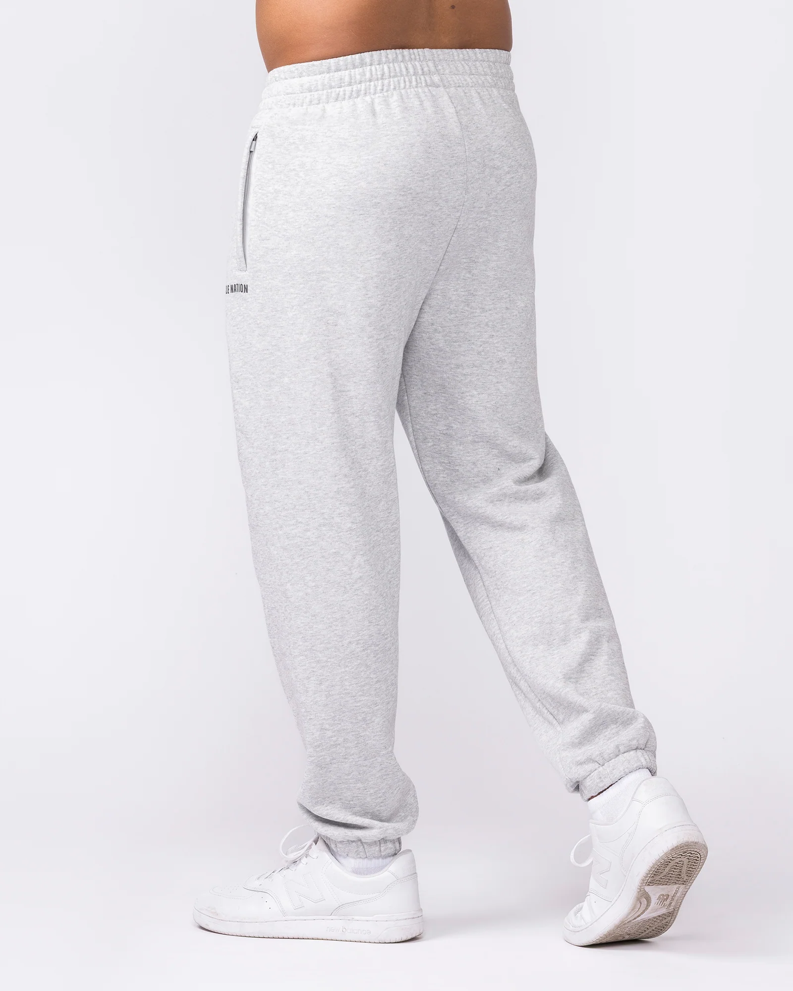 Essential Trackies - Grey Marl - Image 2