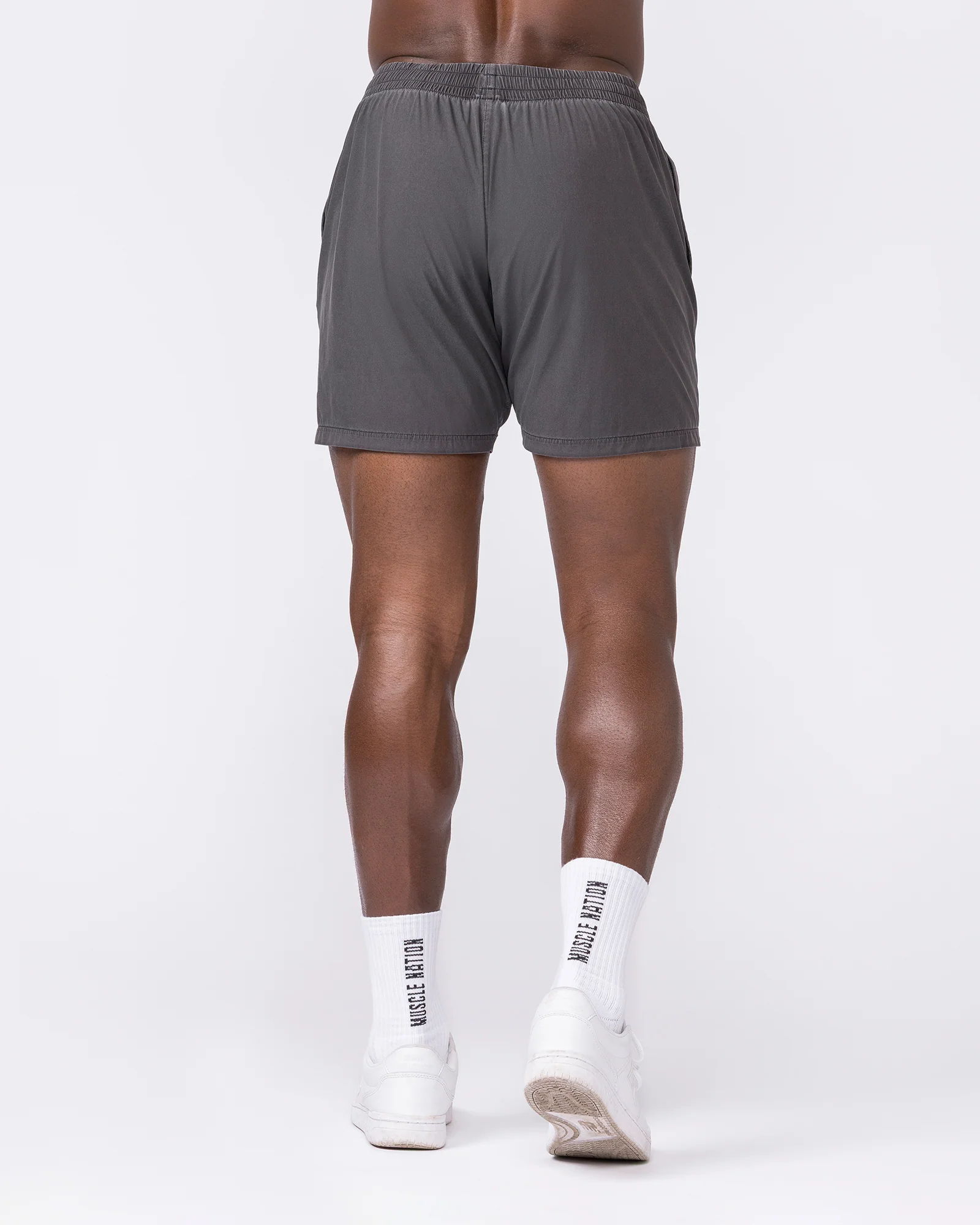 Essential Vintage 3.5" Active Shorts - Washed Black - Image 5