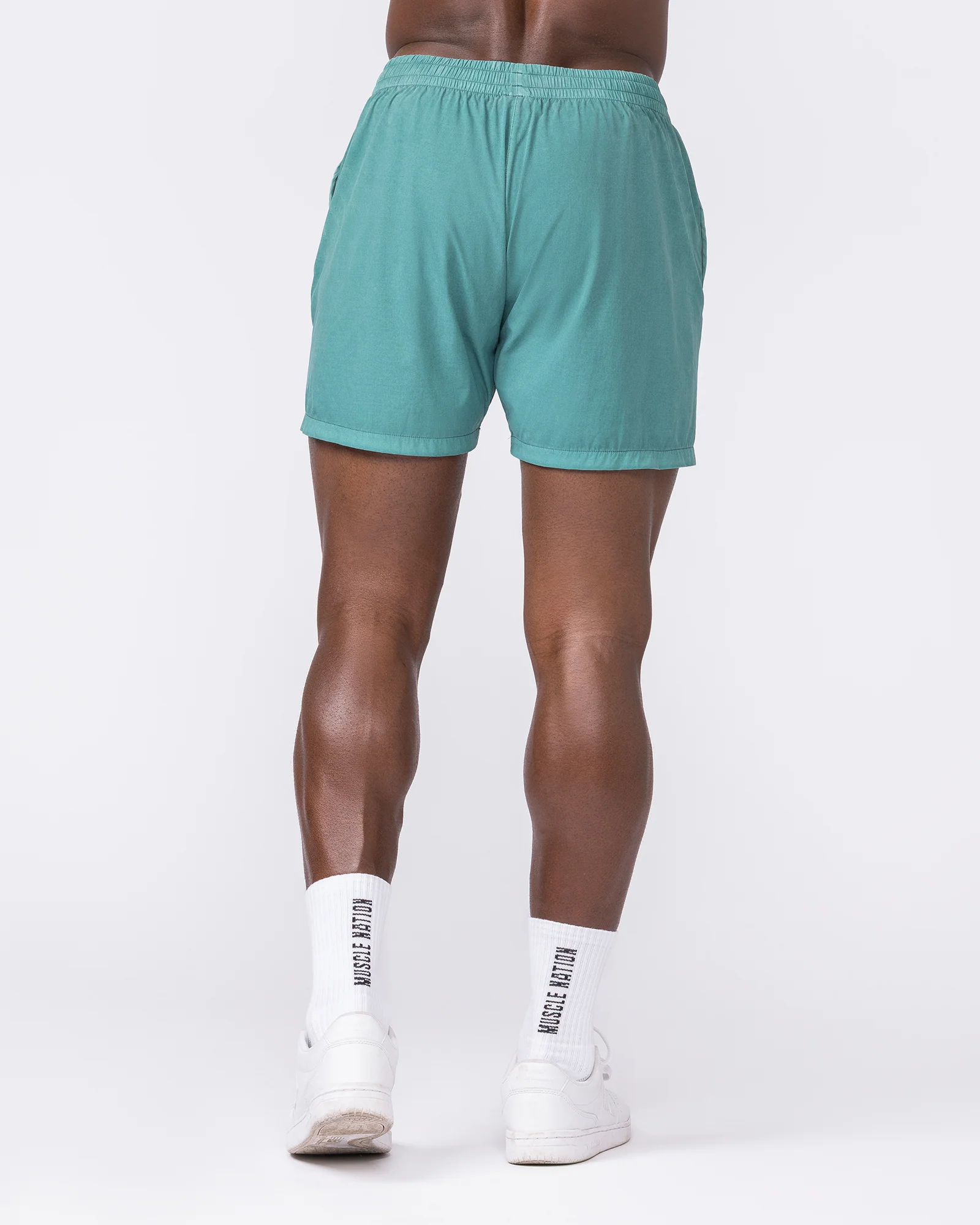 Essential Vintage 3.5" Active Shorts - Washed Leaf - Image 5