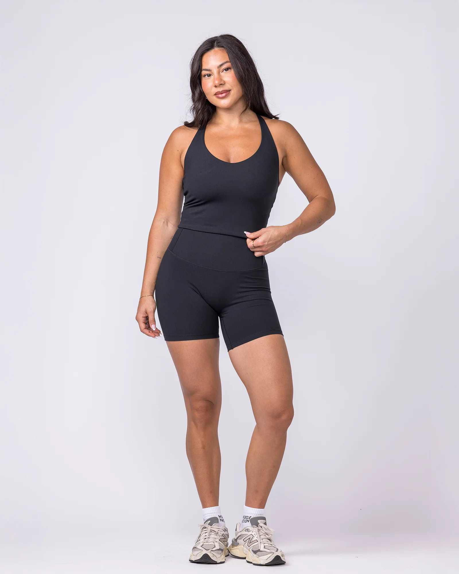Everyday Form Cropped Tank - Black - Image 5