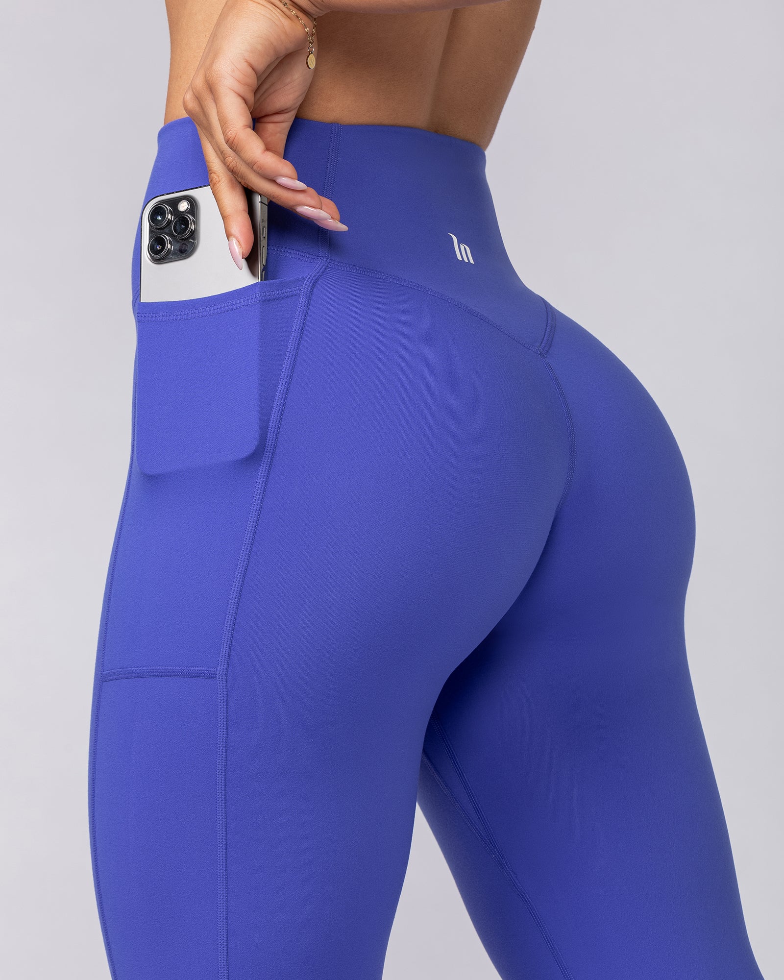 Everyday Pocket Ankle Length Leggings - Baja Blue - Image 3