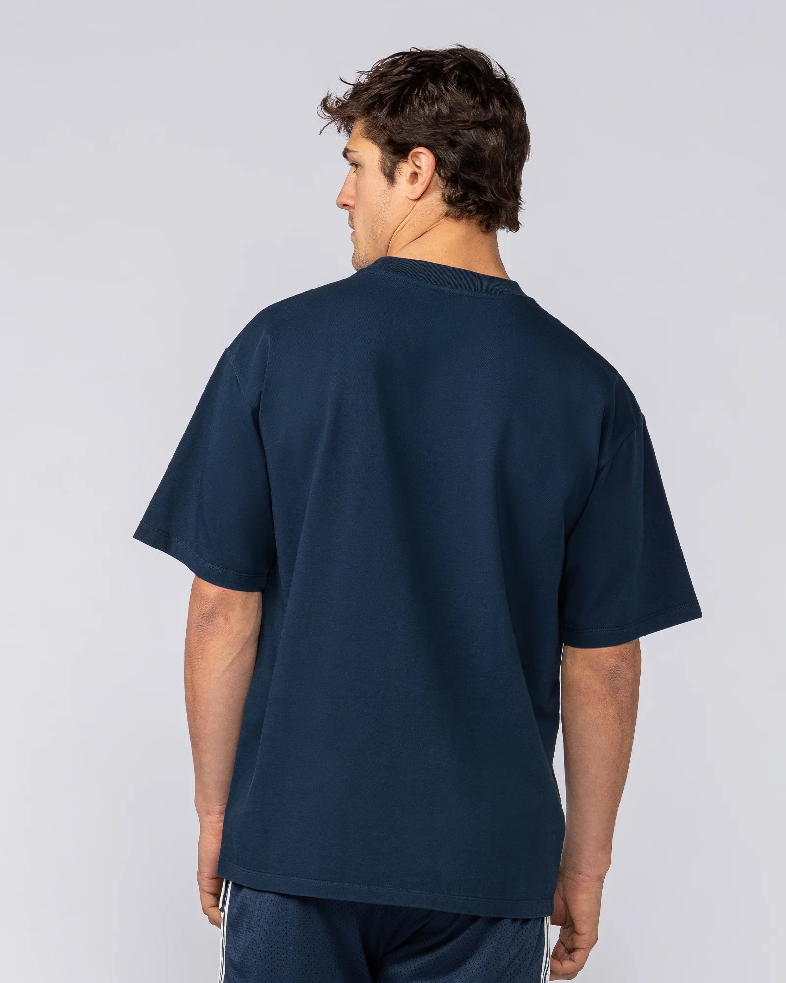 Falcon Regular Fit Tee - Navy - Image 4