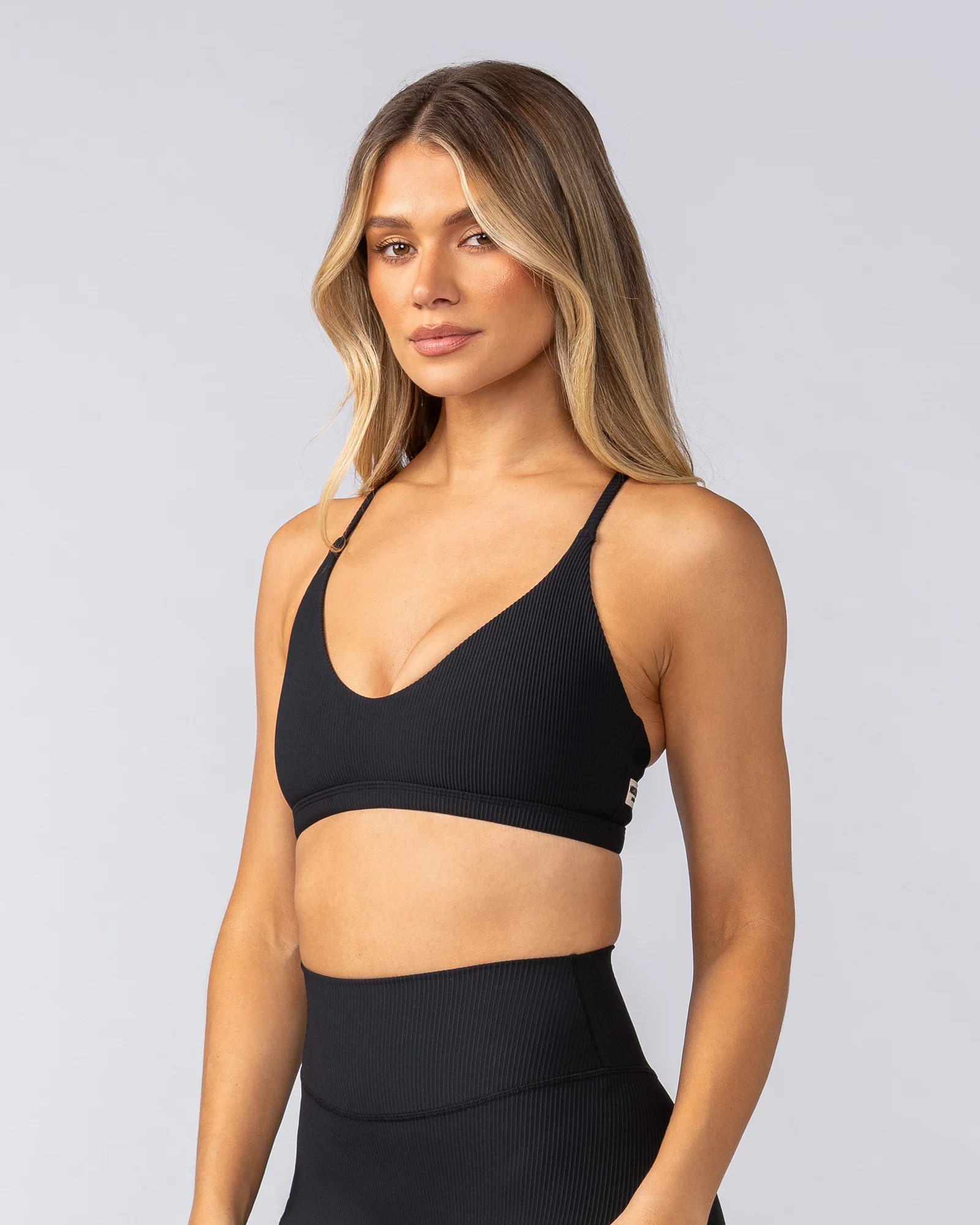 Fantasy Rib Bralette - Black - Image 4
