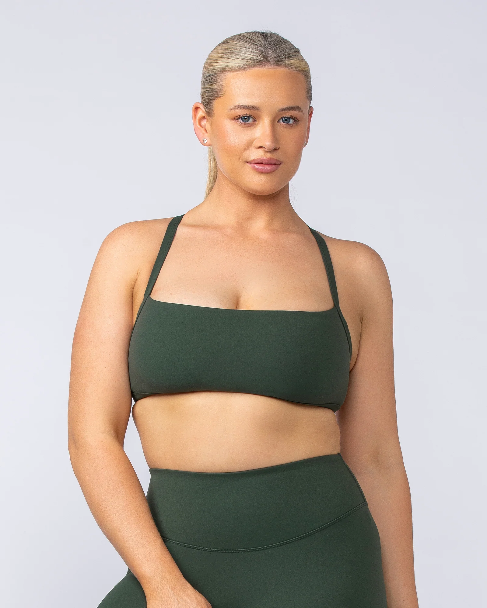 Freedom Bralette - Dark Olive - Image 2