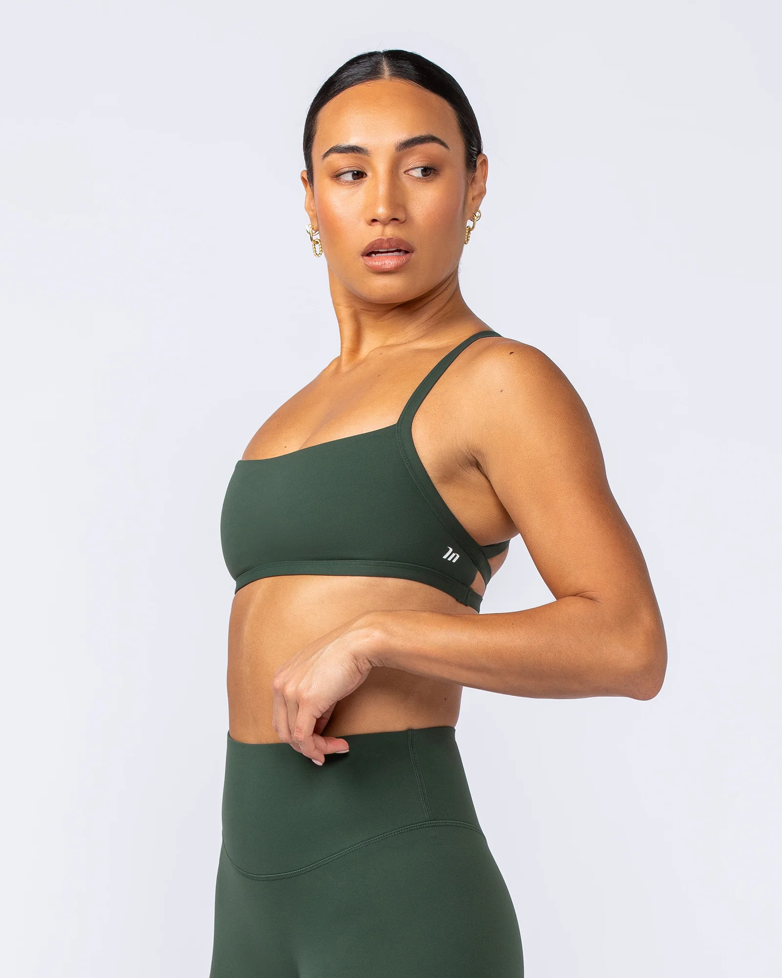 Freedom Bralette - Dark Olive - Image 3