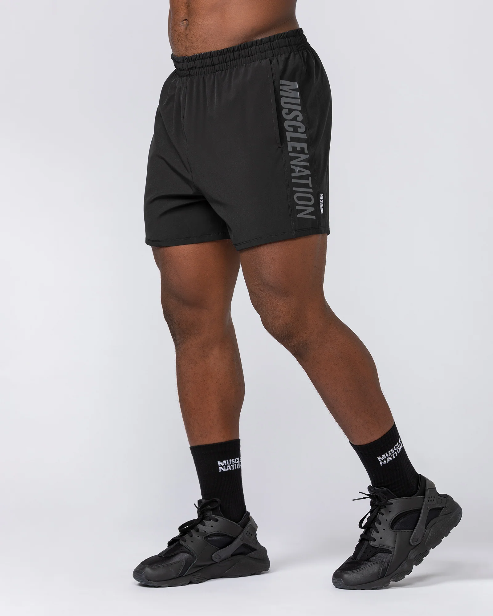 Function 4" Shorts - Black - Image 3