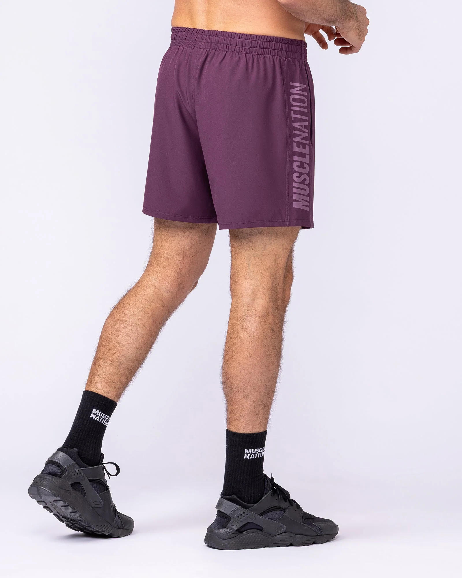 Function 4" Shorts - Cranberry - Image 2