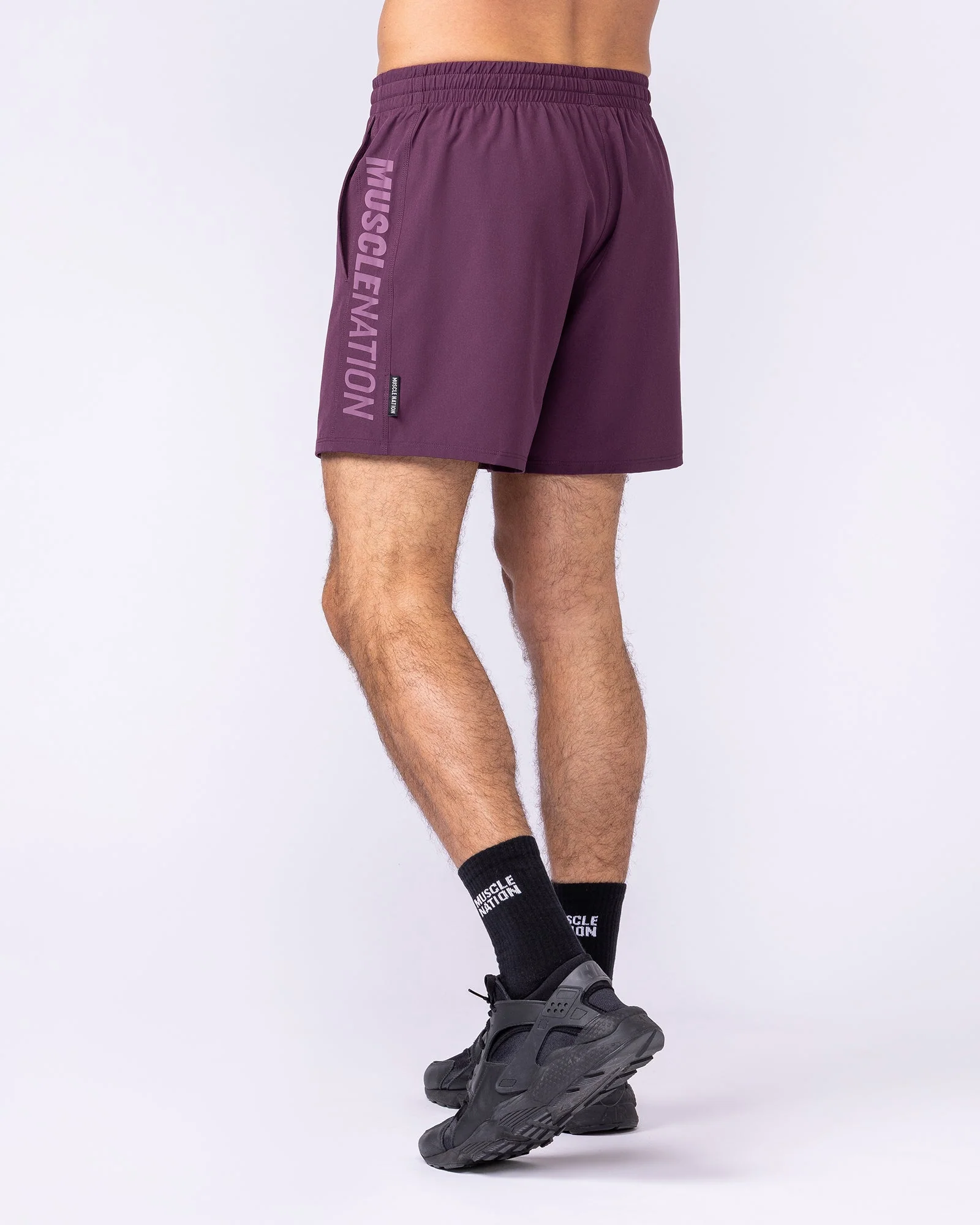 Function 4" Shorts - Cranberry - Image 5