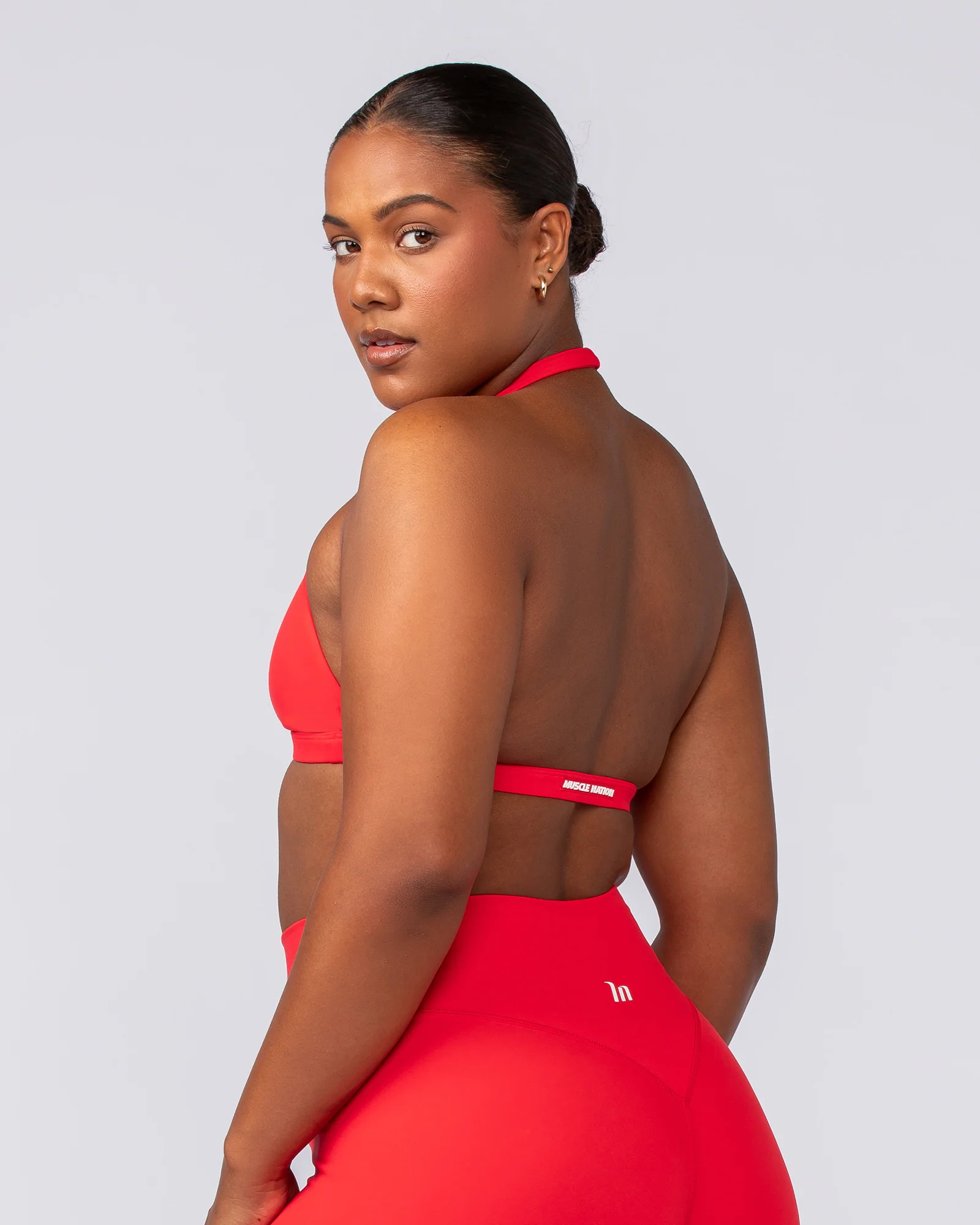 Halter Bralette - Salsa - Image 2