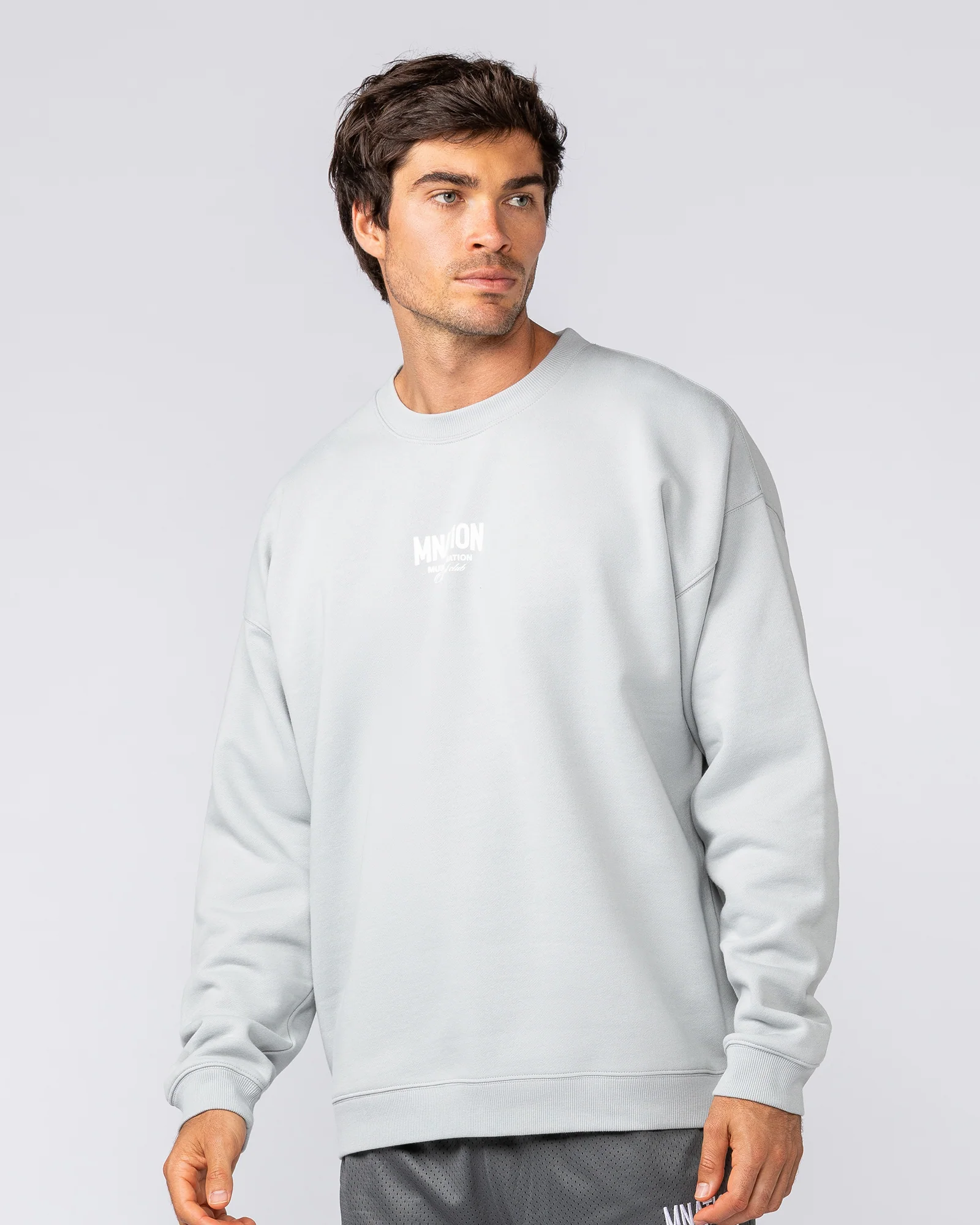 Heritage Crew Pullover - Light Grey - Image 2