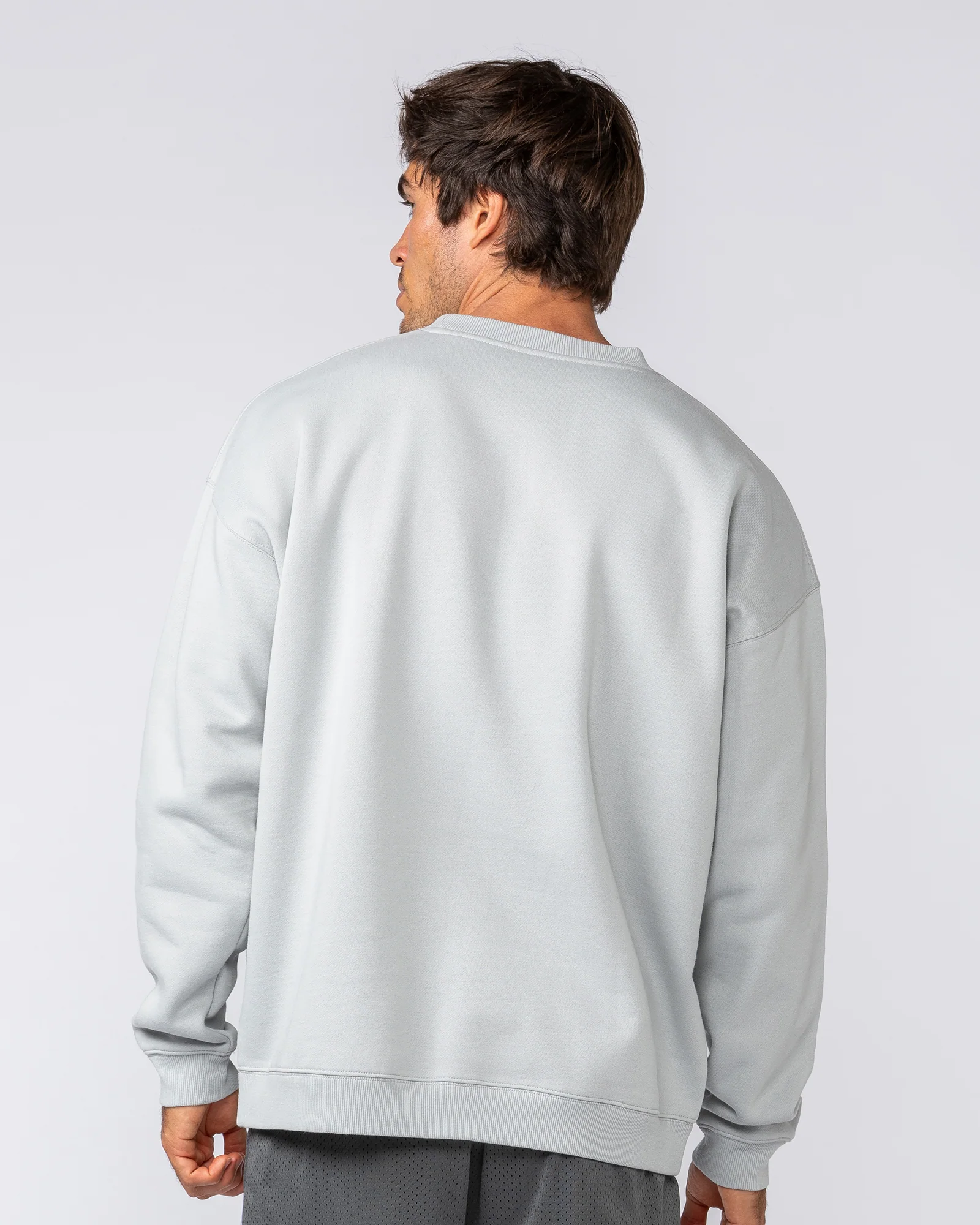 Heritage Crew Pullover - Light Grey - Image 4