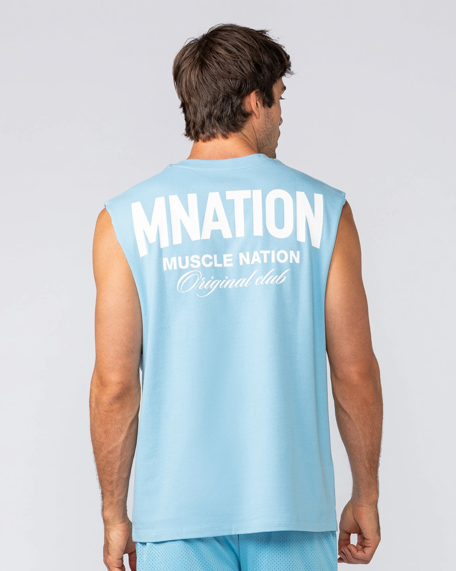 Heritage Muscle Tank - Light Blue - Image 4