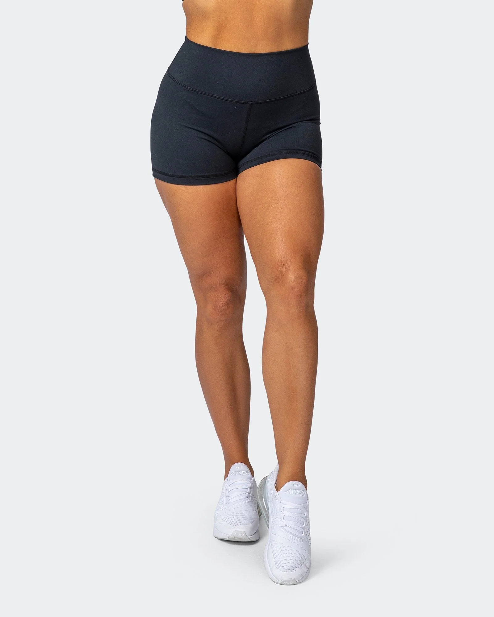 Signature Scrunch Booty Shorts - Black - Image 6