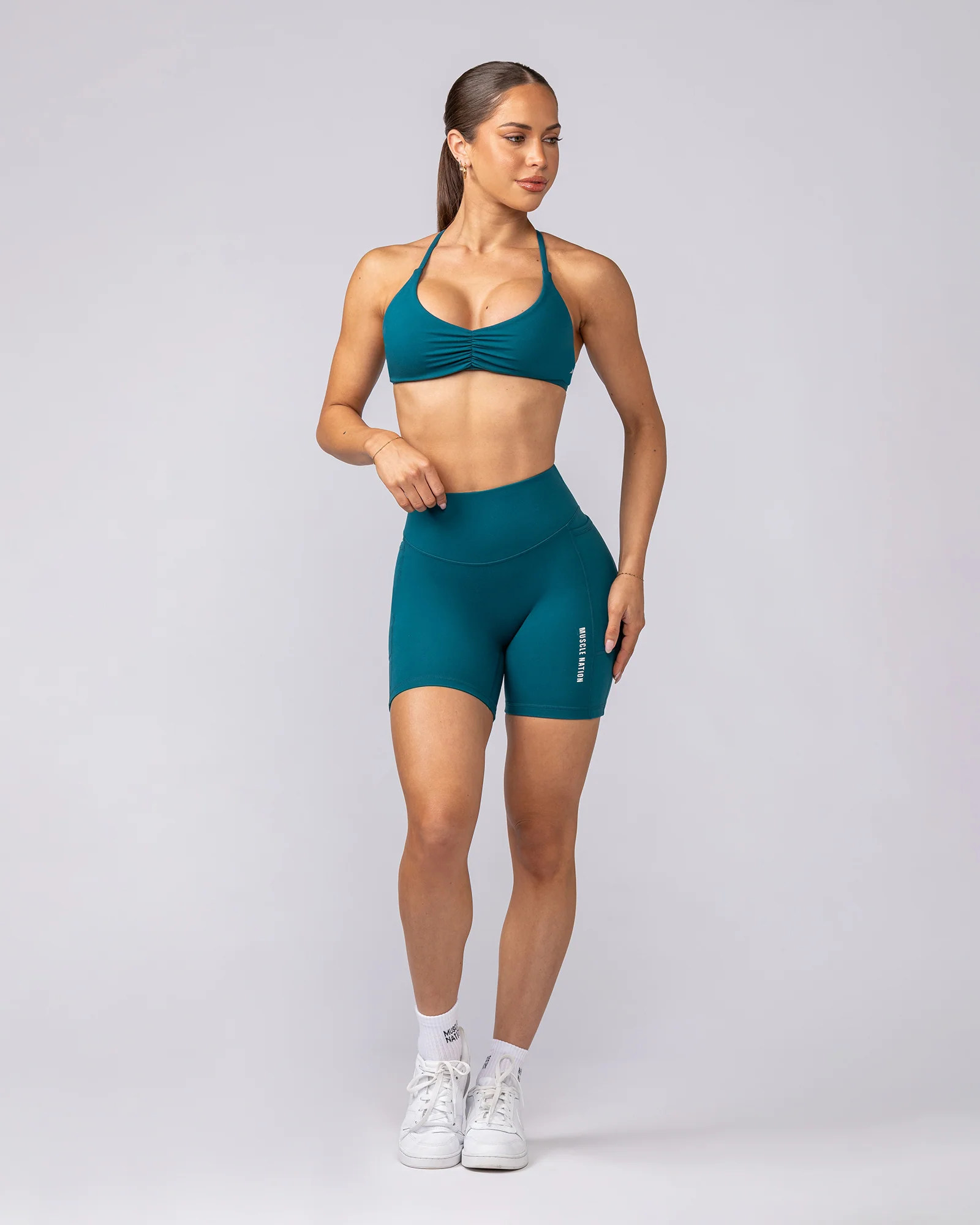 Honey Bralette - Deep Teal - Image 5