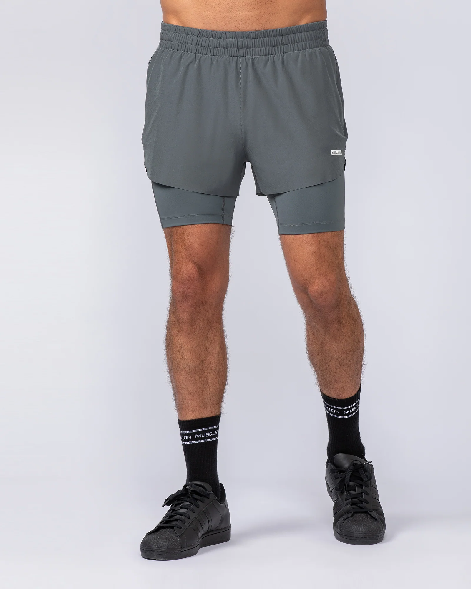 Hybrid 3" Shorts - Tornado - Image 2