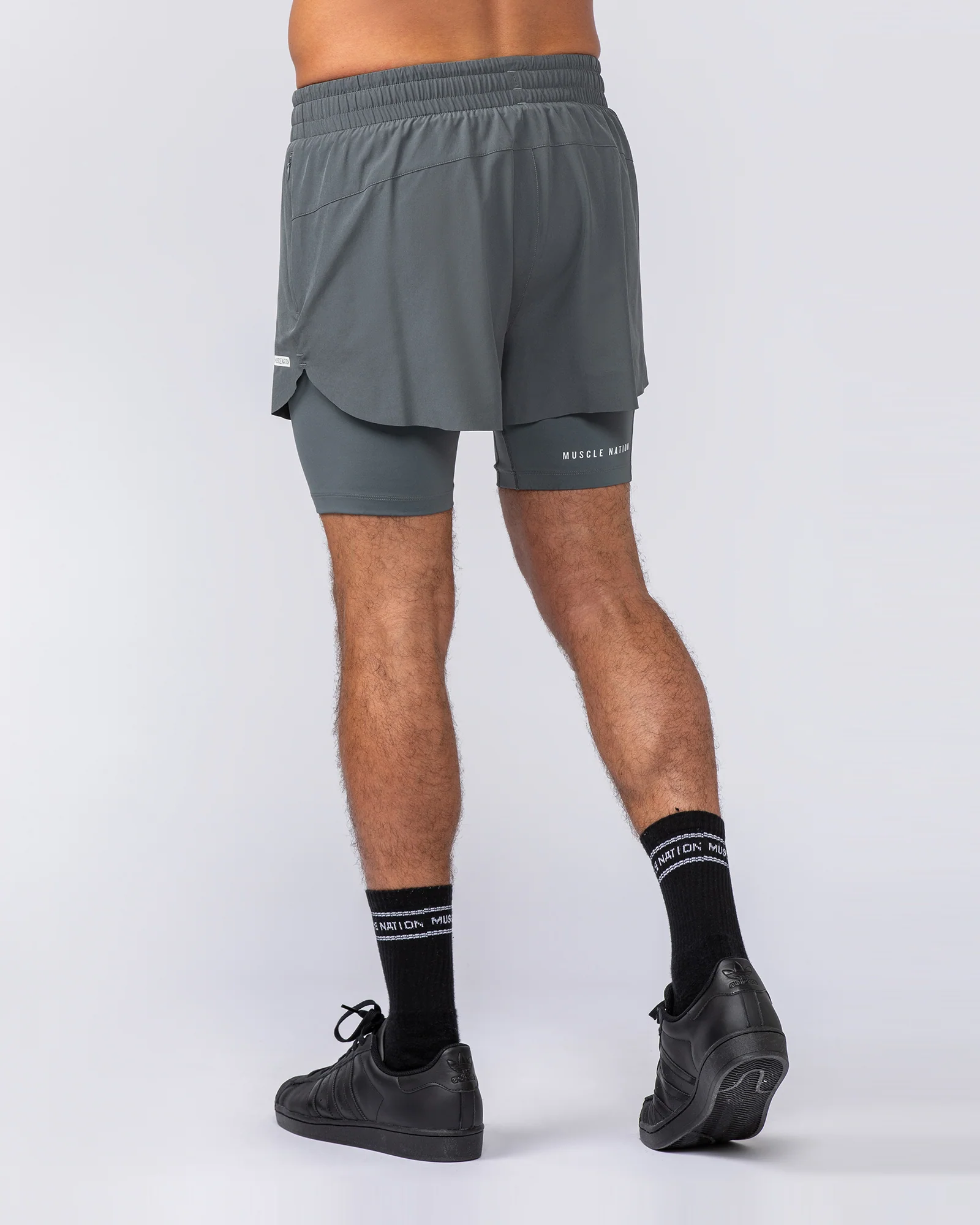 Hybrid 3" Shorts - Tornado - Image 4