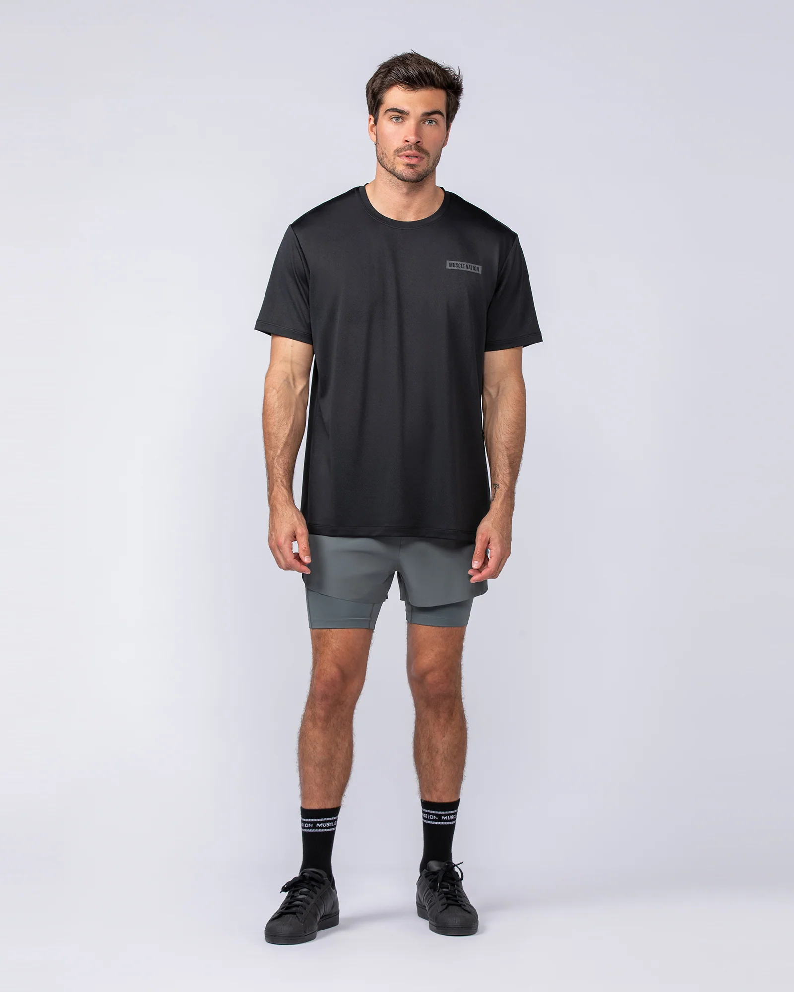 Hybrid 3" Shorts - Tornado - Image 6