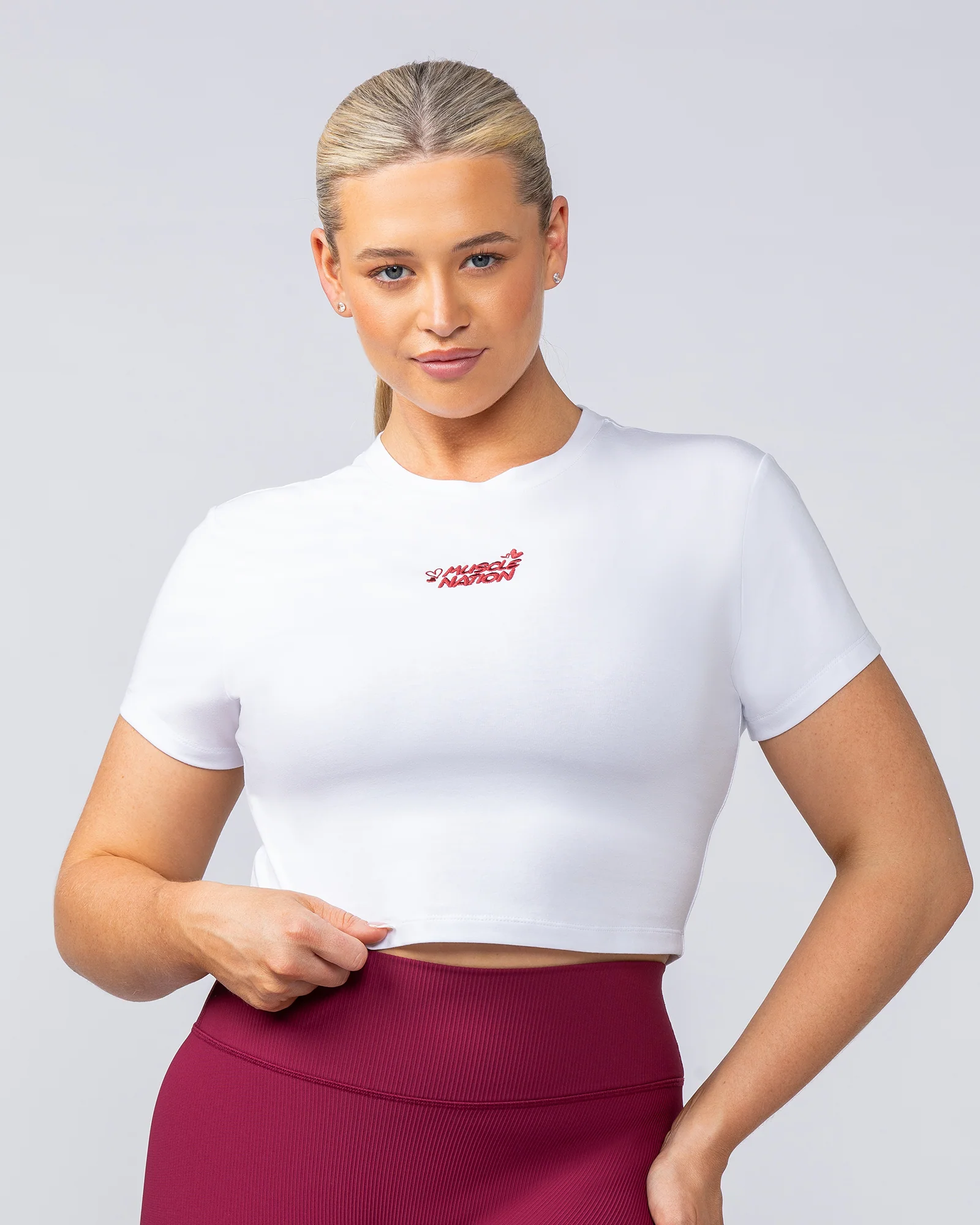Iconic Baby Tee - White - Image 2