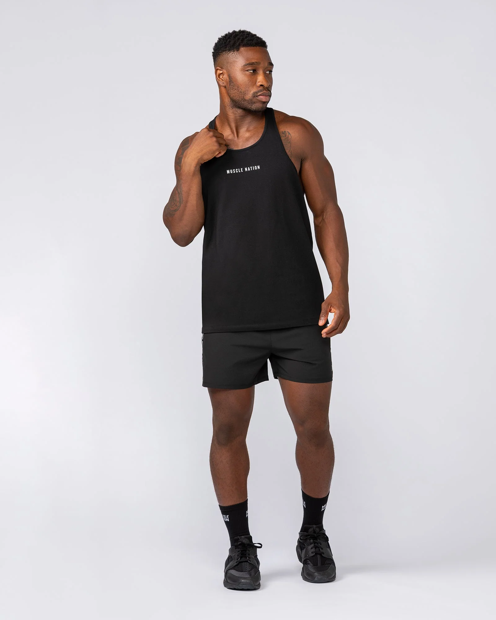 Iconic New Heights 4" Shorts - Black - Image 6