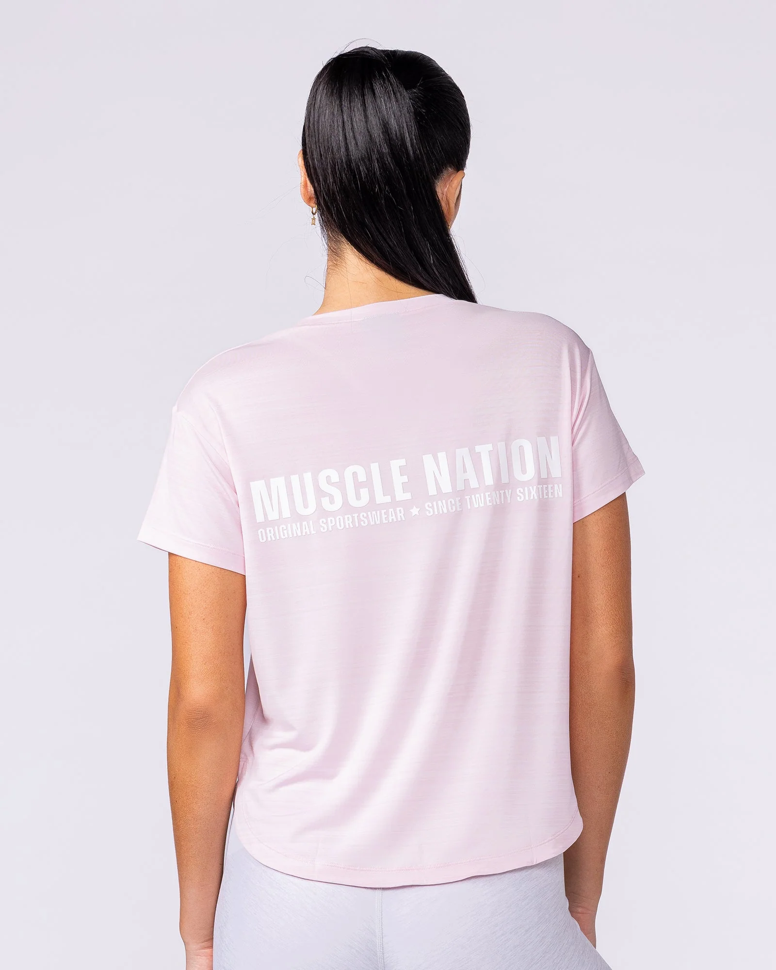 Ignite Training Tee - Soft Pink - Image 4