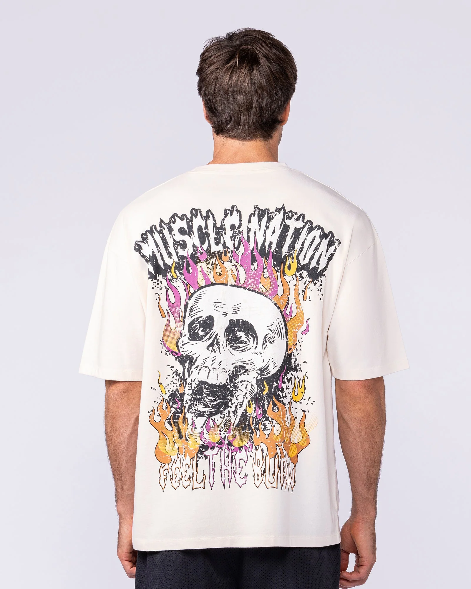 Inferno Oversized Tee - Travertine - Image 5