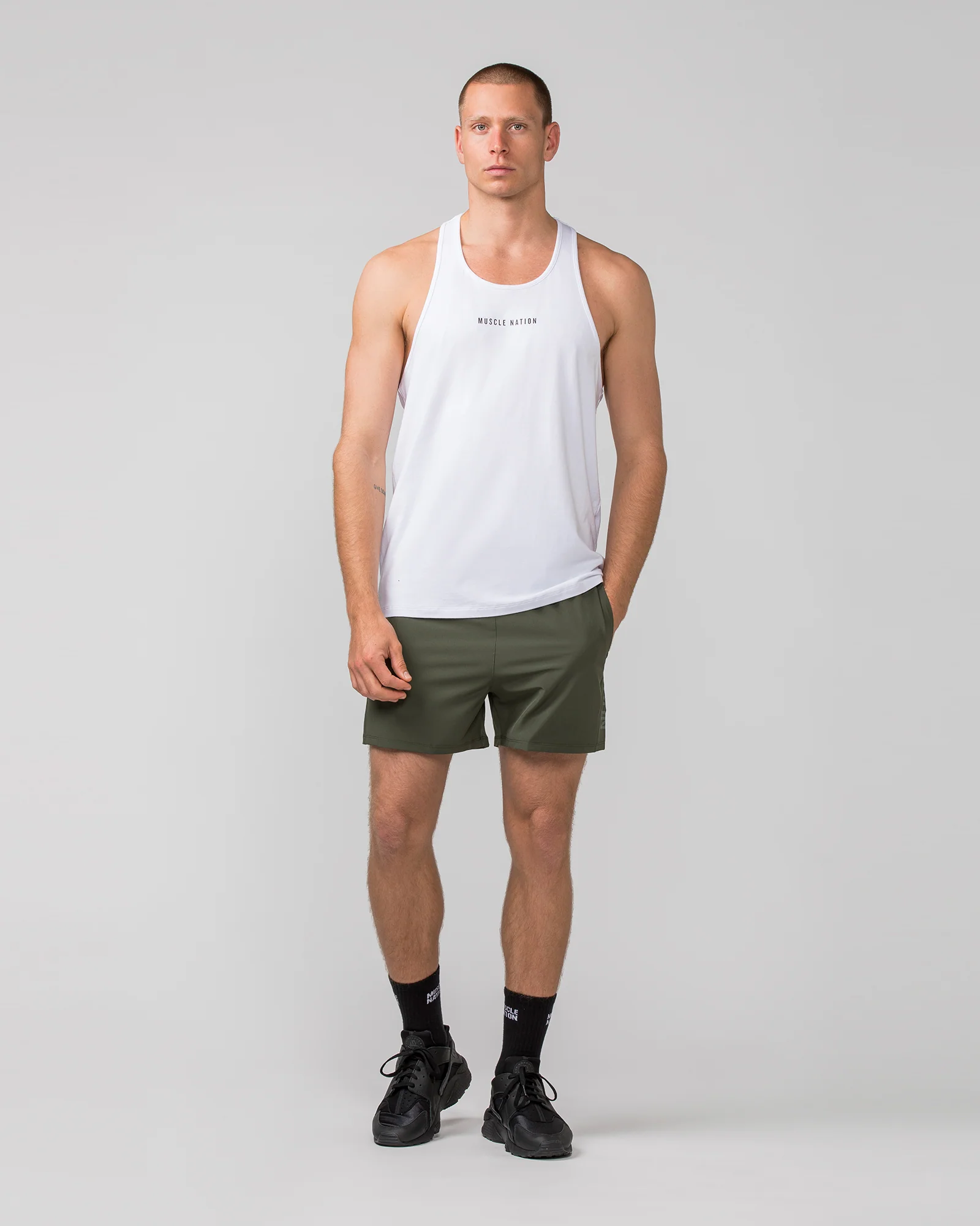 Infinite Y Back Singlet - White - Image 5
