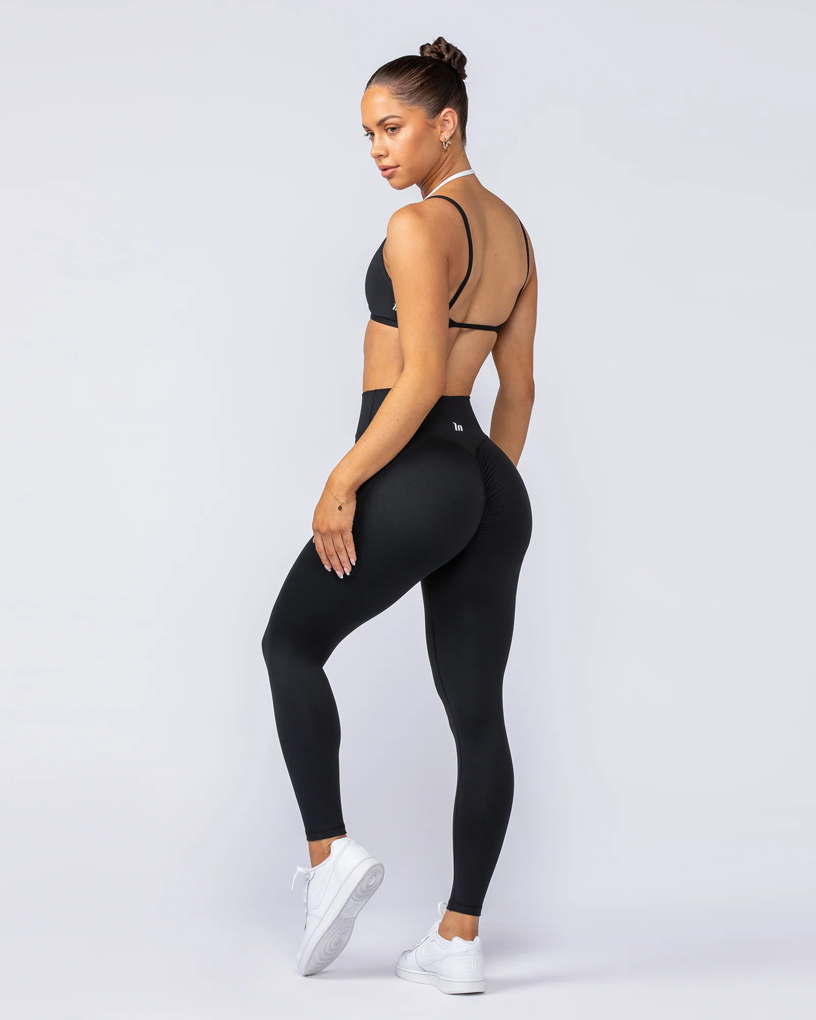 Instinct Scrunch Ankle Length Leggings - Black - Image 6