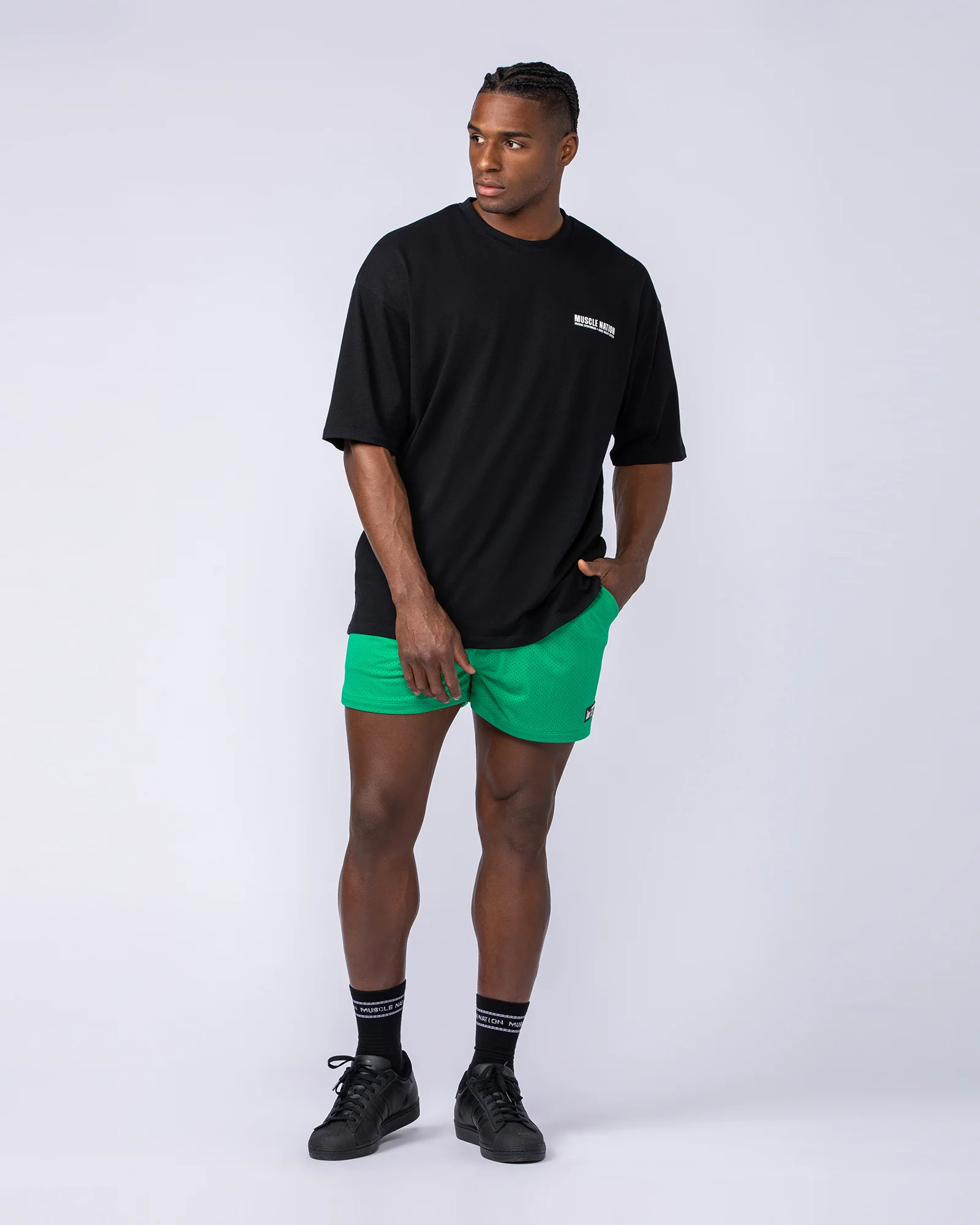 Lay Up 3.5" Shorts - Clover - Image 6