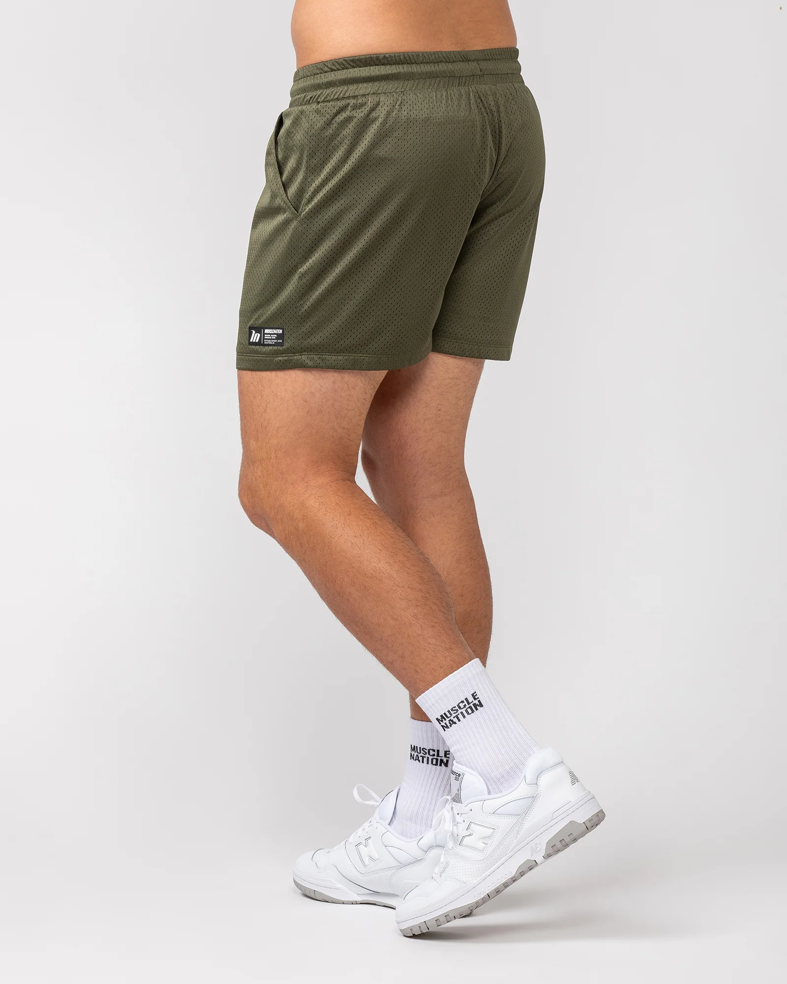 Lay Up 3.5" Shorts - Dark Khaki - Image 4
