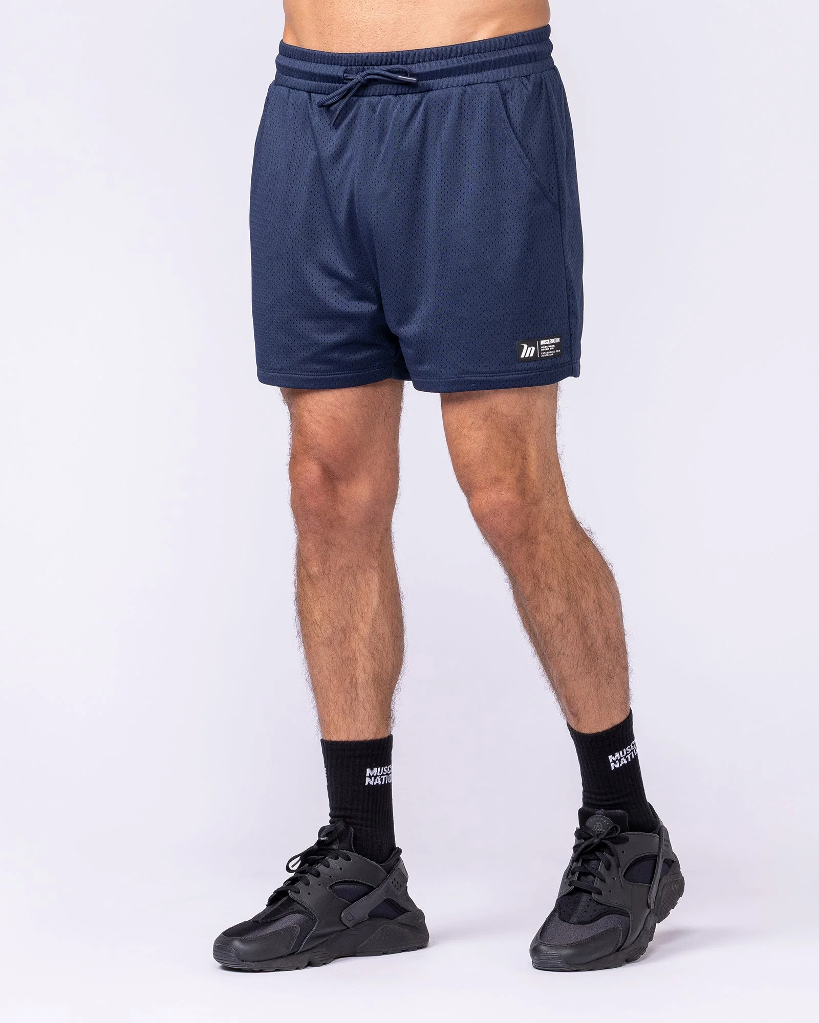 Lay Up 3.5" Shorts - Navy - Image 3