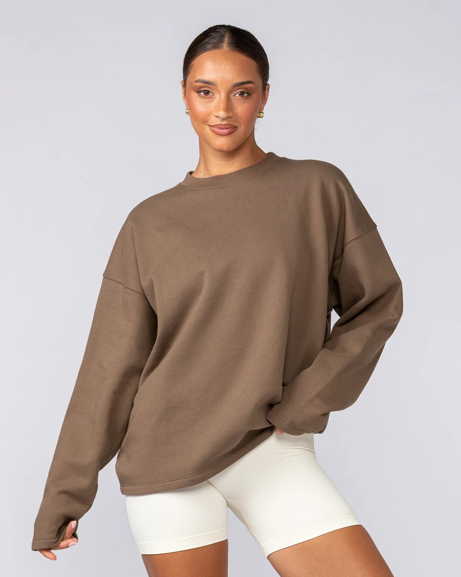 Lee Lem Crew Pullover - Washed Hazelnut - Image 5