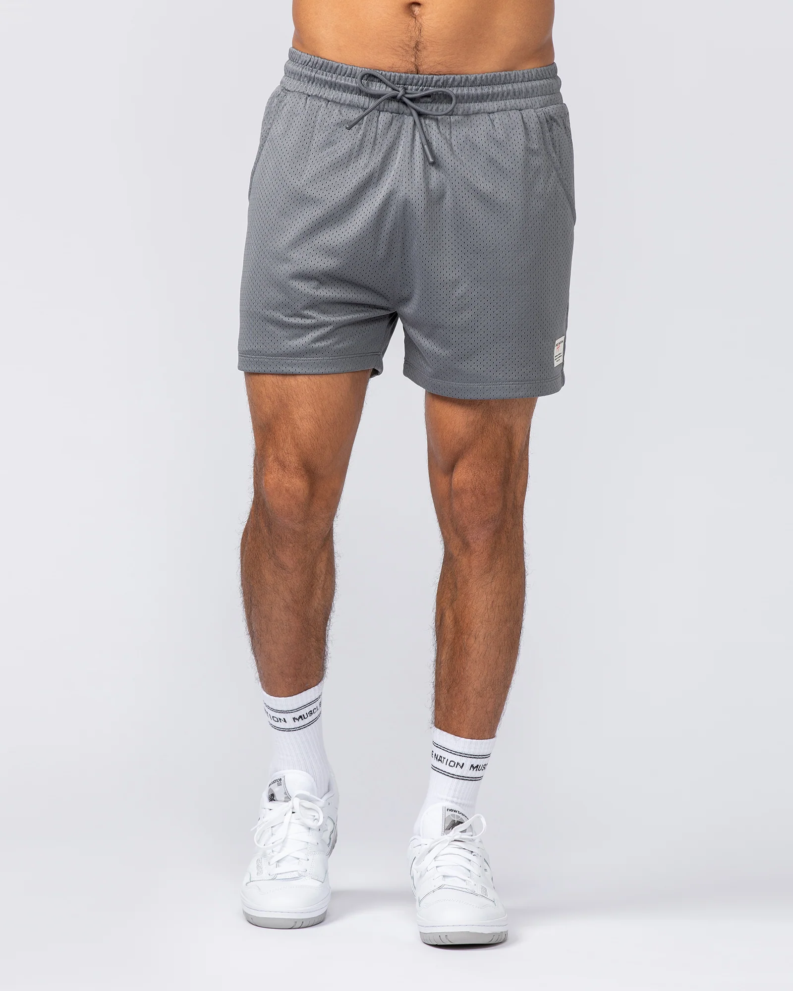 Lee Lem Lay Up 3.5" Shorts - Platinum Grey - Image 3