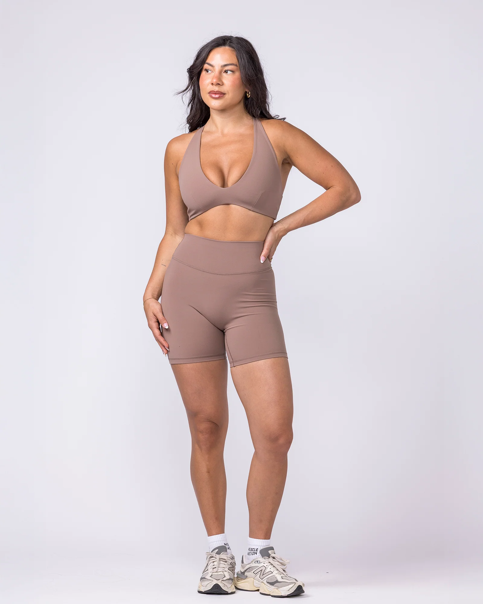 Liberty Lustre Bralette - Cookie - Image 5