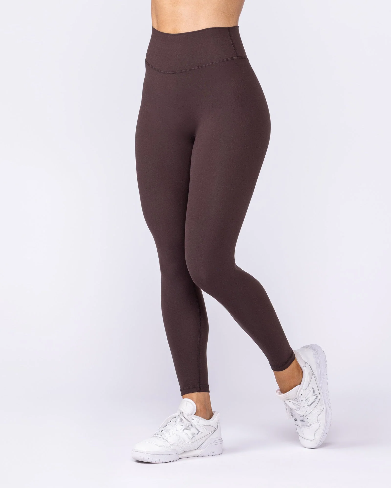 Liberty Zero Rise Ankle Length Leggings - Cocoa - Image 2