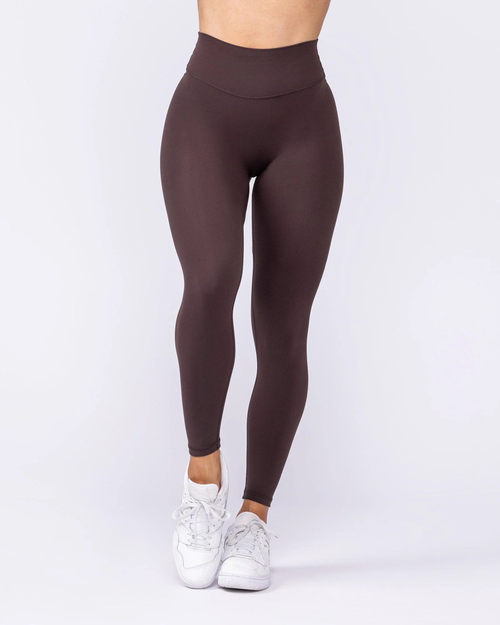Liberty Zero Rise Ankle Length Leggings - Cocoa - Image 3