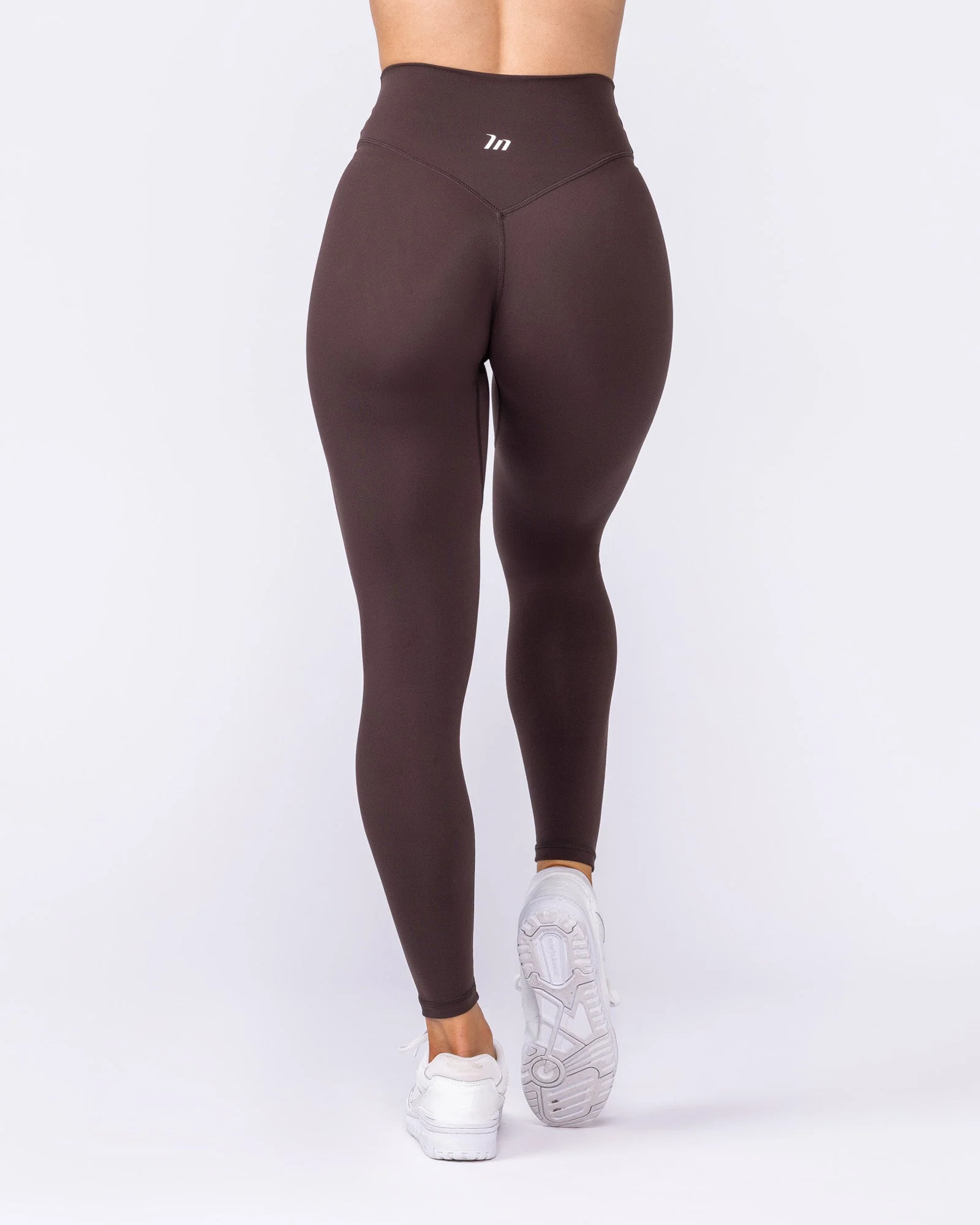 Liberty Zero Rise Ankle Length Leggings - Cocoa - Image 4