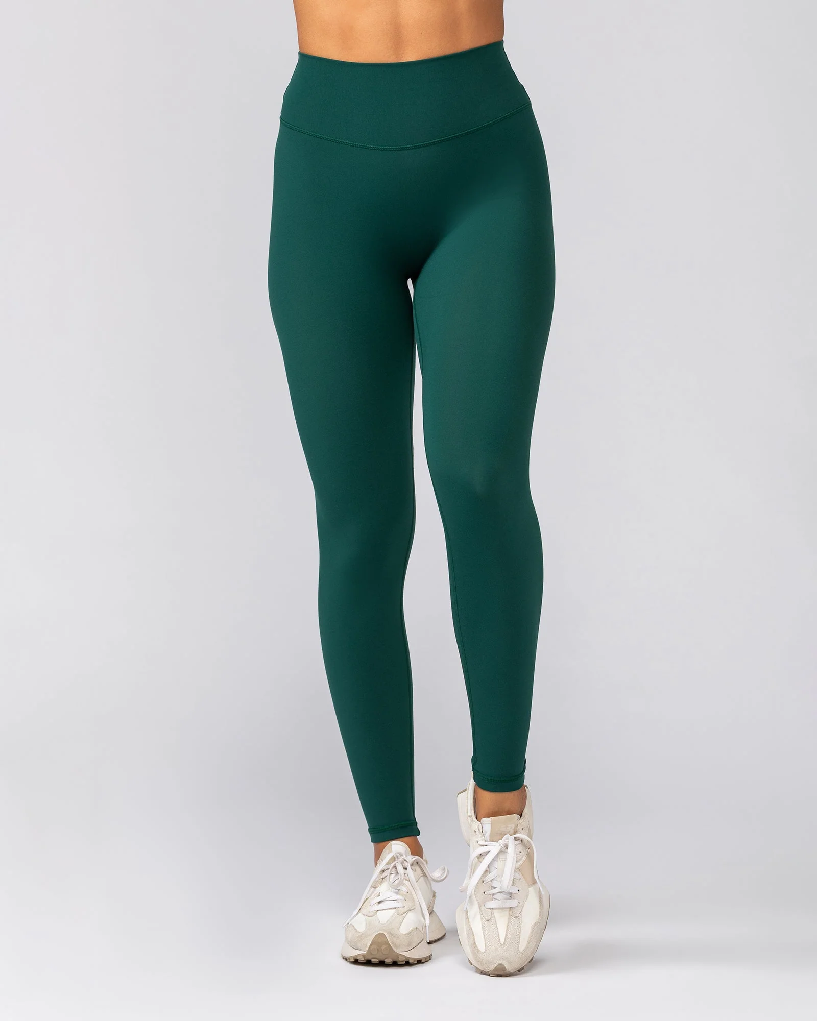 Liberty Zero Rise Ankle Length Leggings - Evergreen - Image 2