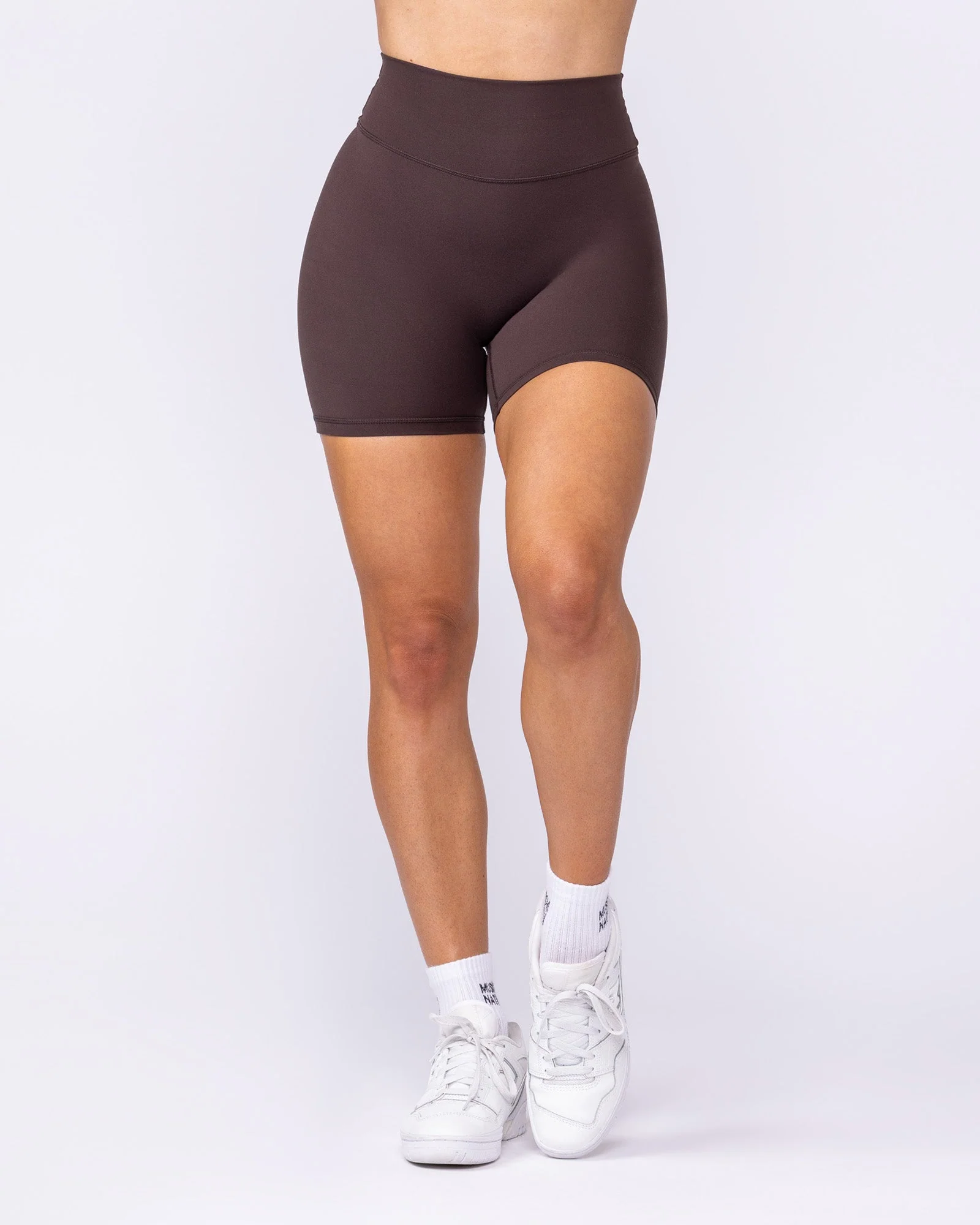 Liberty Zero Rise Bike Shorts - Cocoa - Image 3