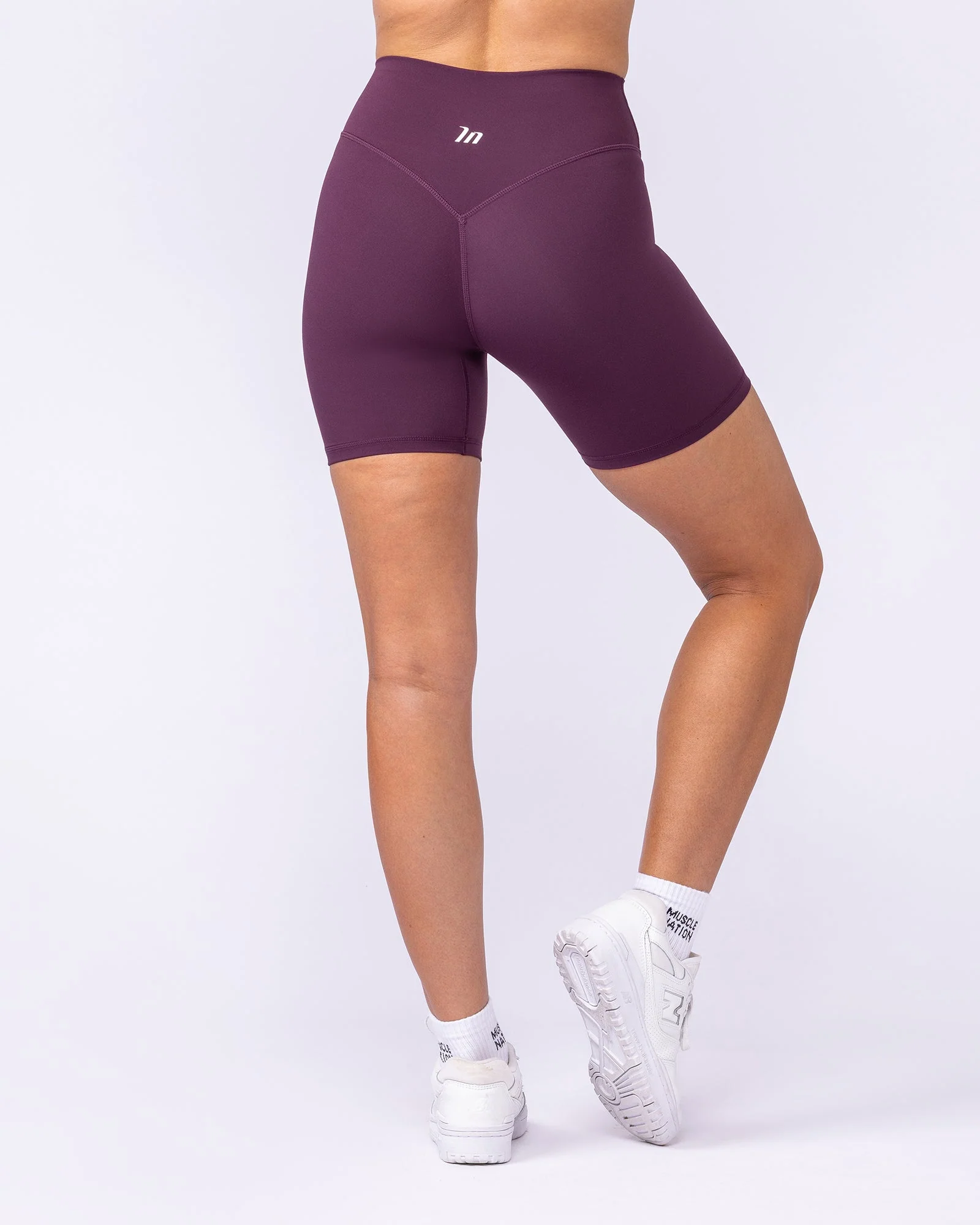 Liberty Zero Rise Bike Shorts - Cranberry - Image 5