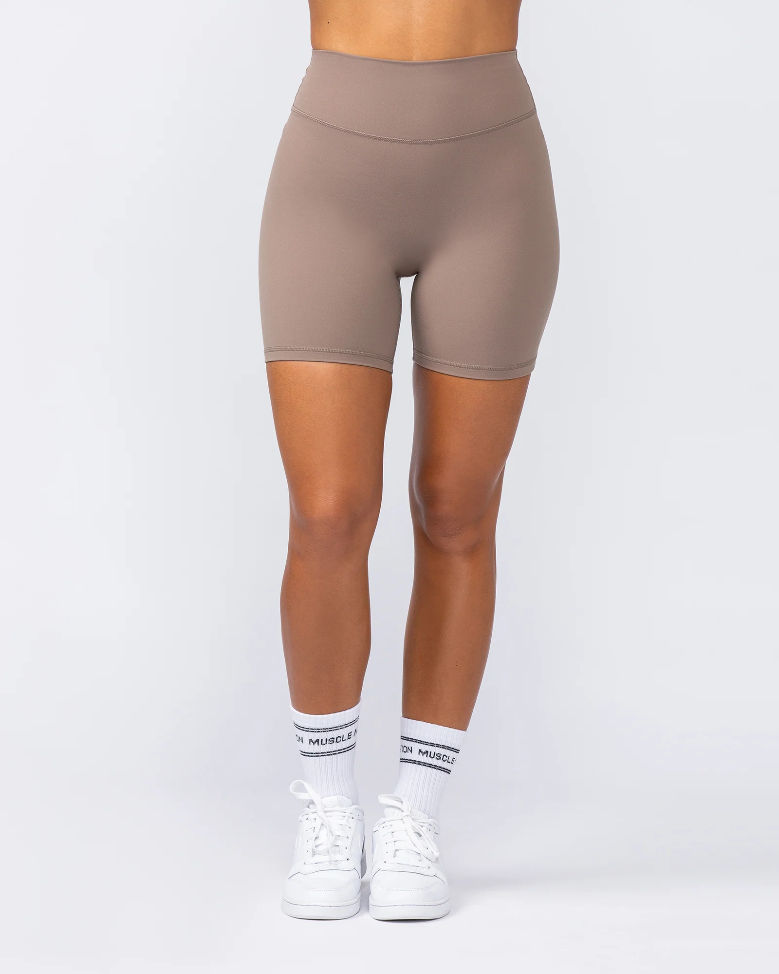 Liberty Zero Rise Bike Shorts - Mushroom - Image 2