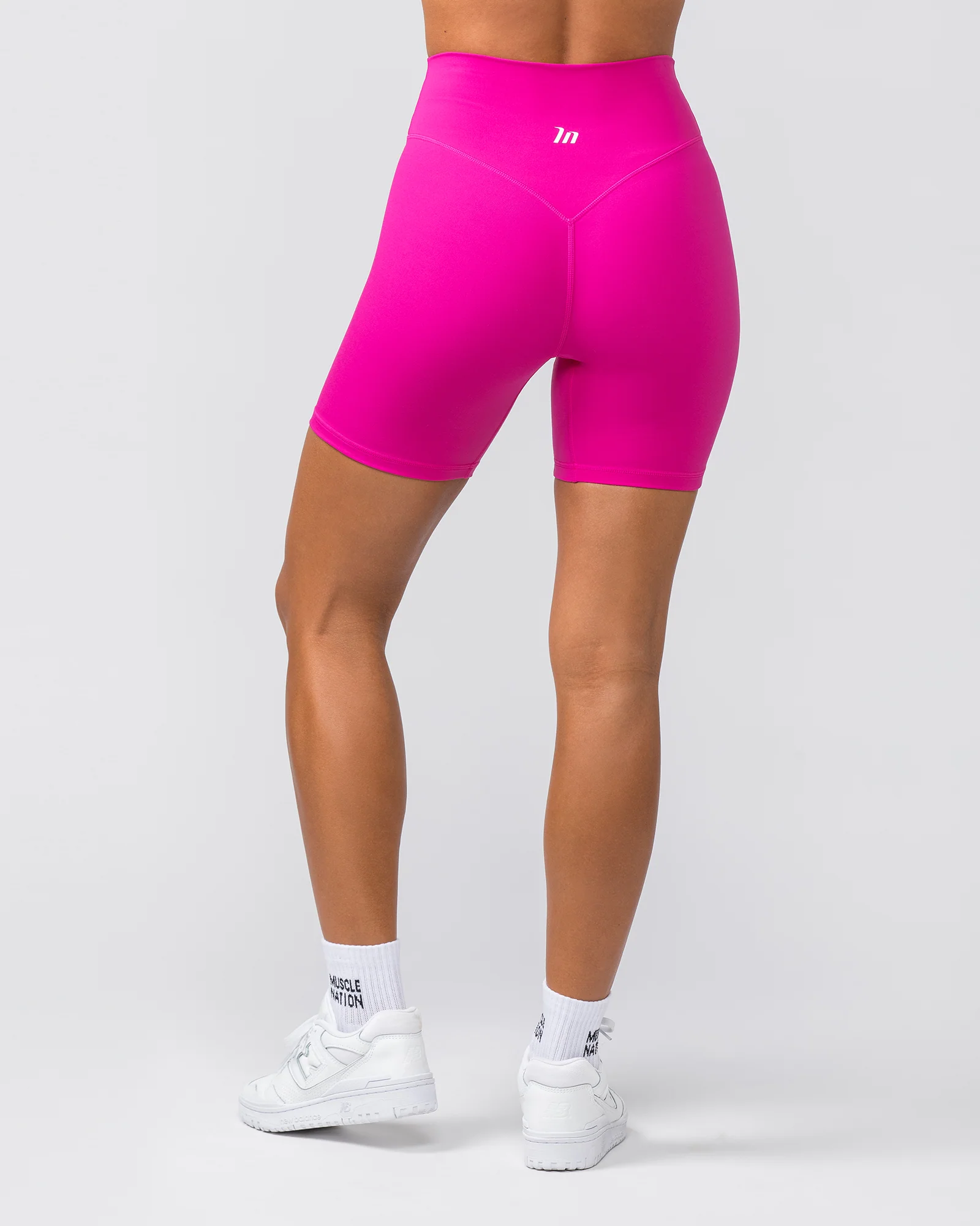 Liberty Zero Rise Bike Shorts - Pink Crush - Image 5