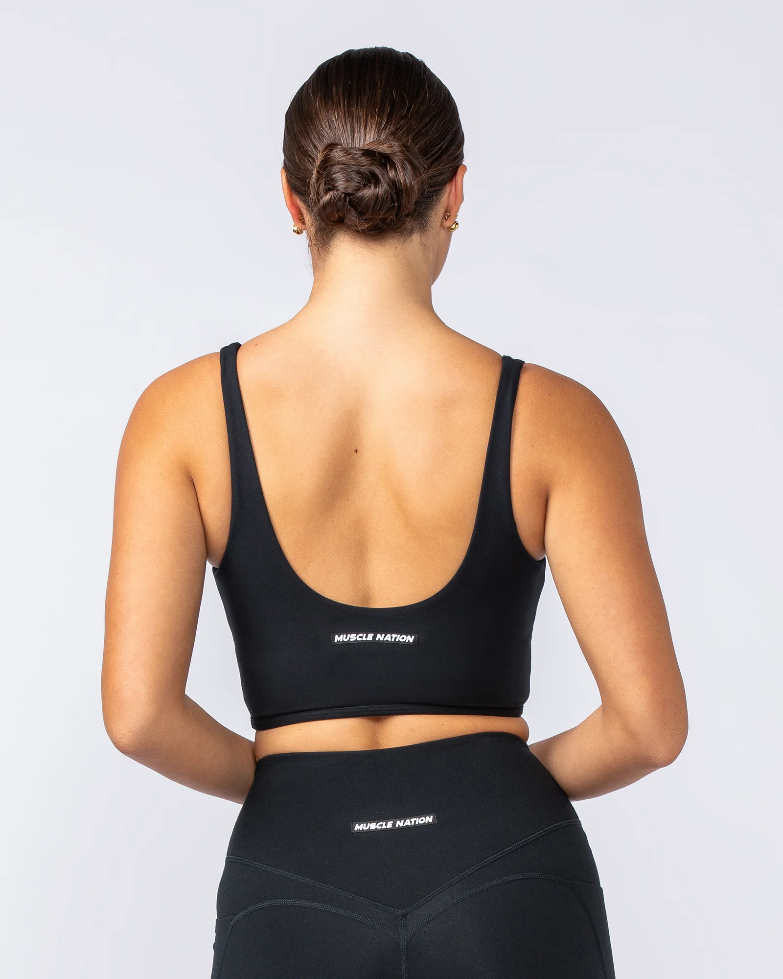 Limitless Longline Bra - Black - Image 5