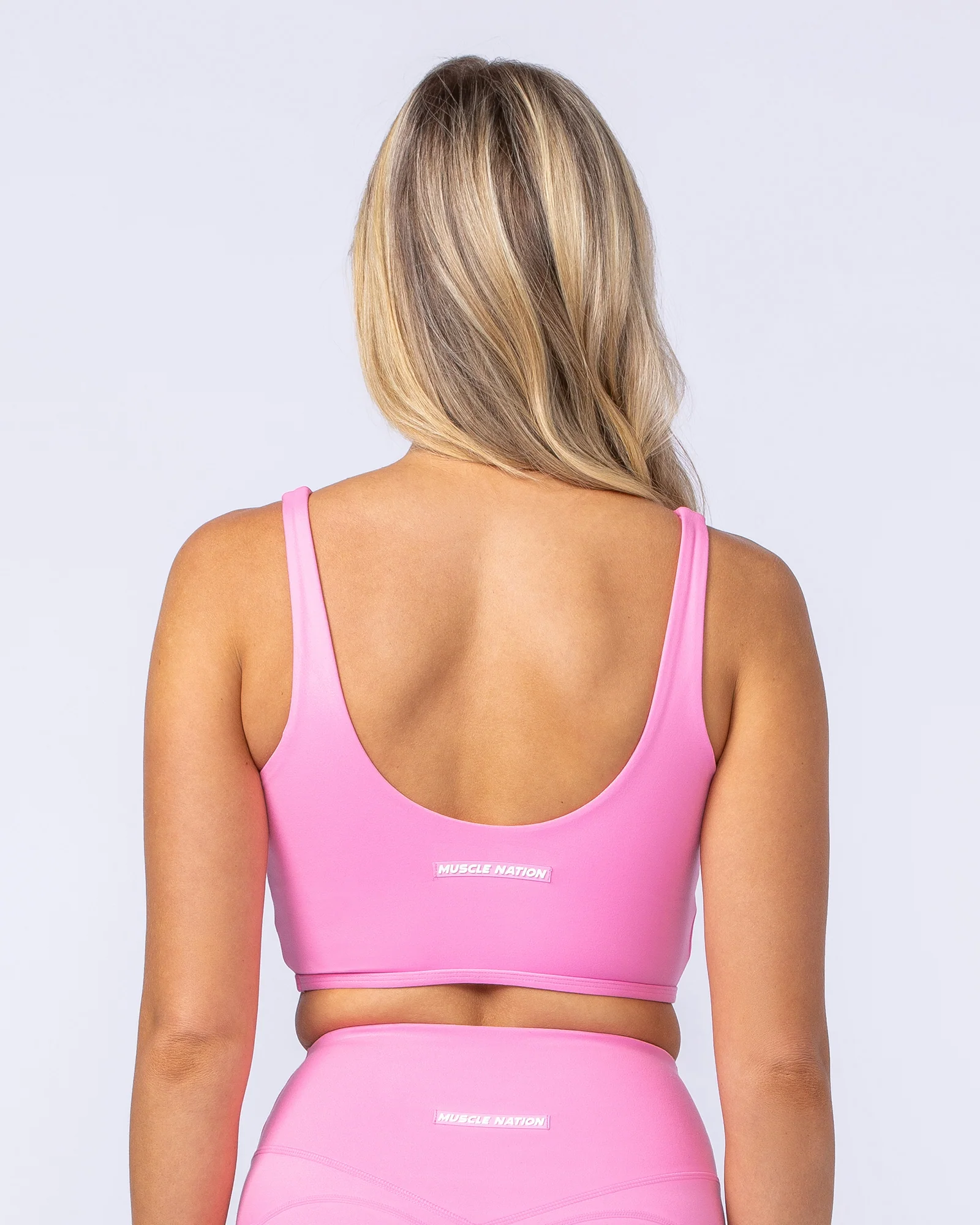 Limitless Longline Bra - Hollywood Pink - Image 4