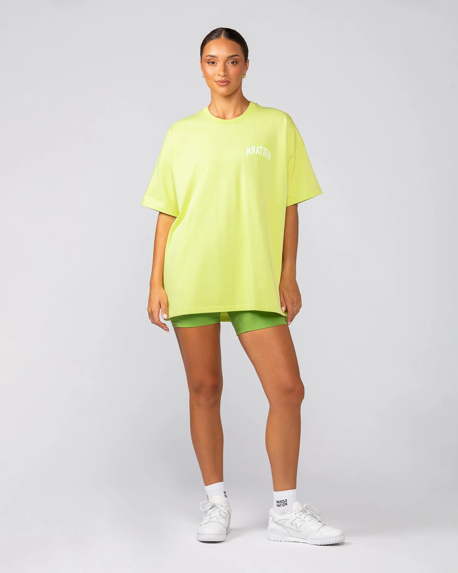 Lovers Oversized Tee - Limeade - Image 6