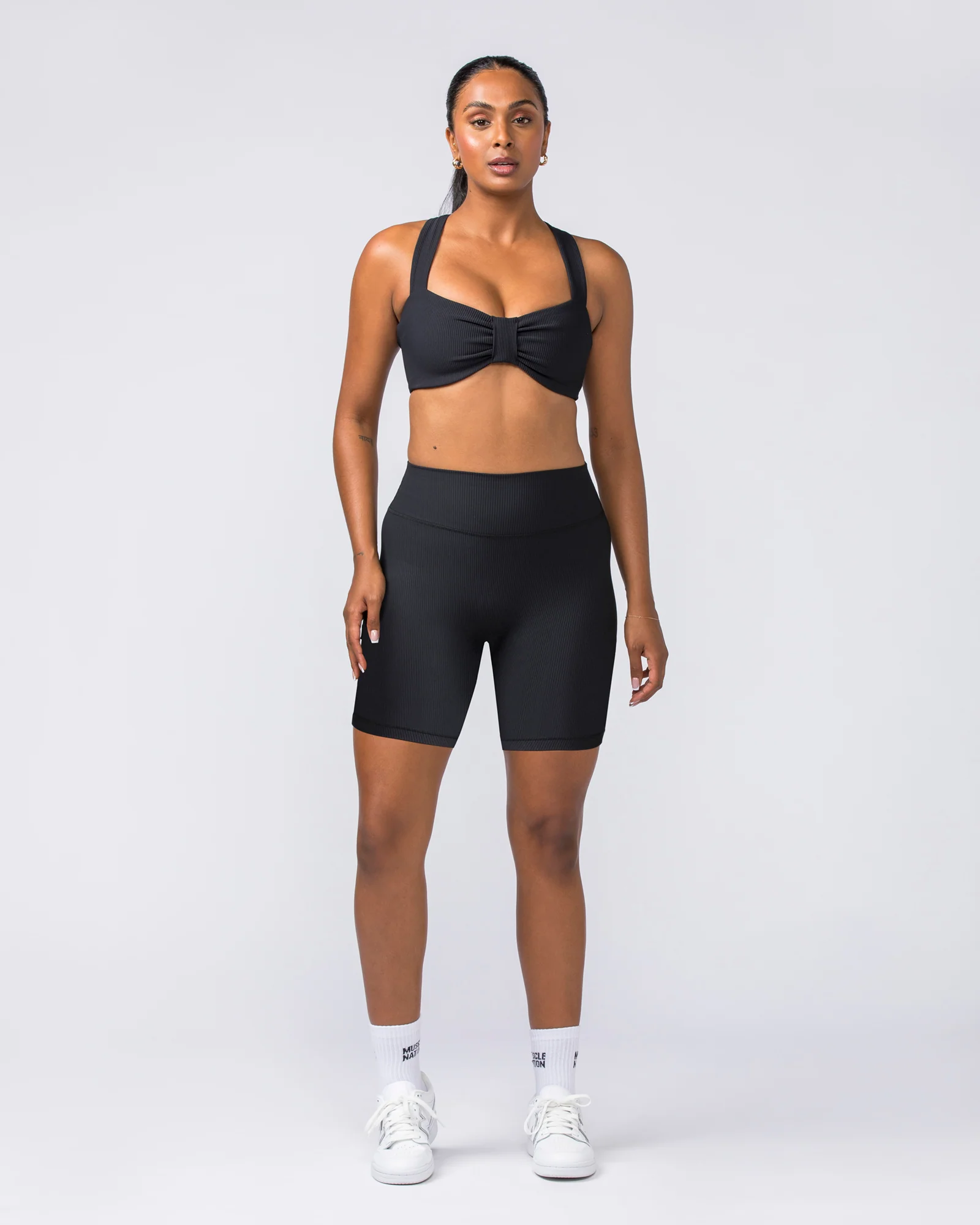 Lush Rib Bralette - Black - Image 6
