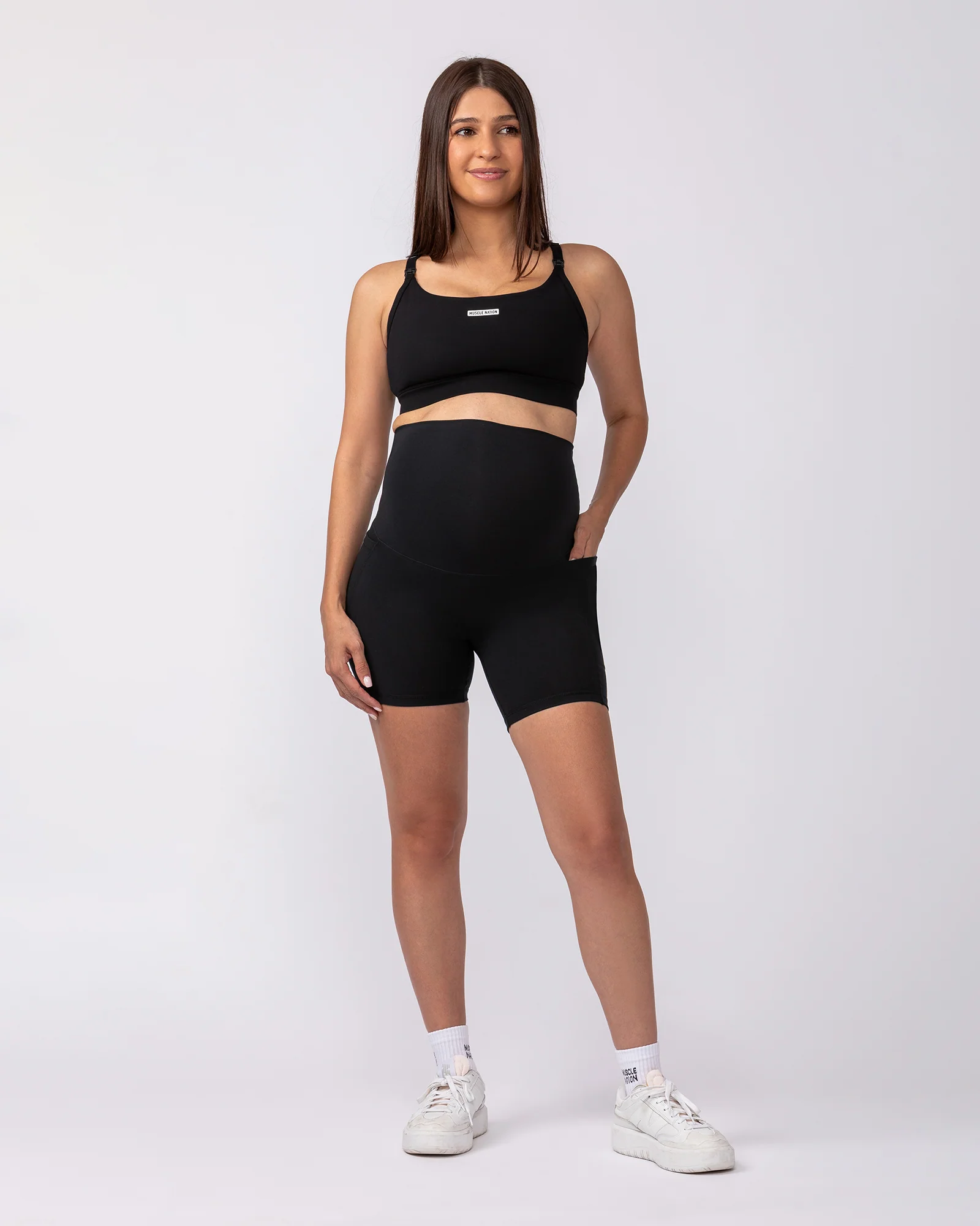 Maternity Aura Bra - Black - Image 7